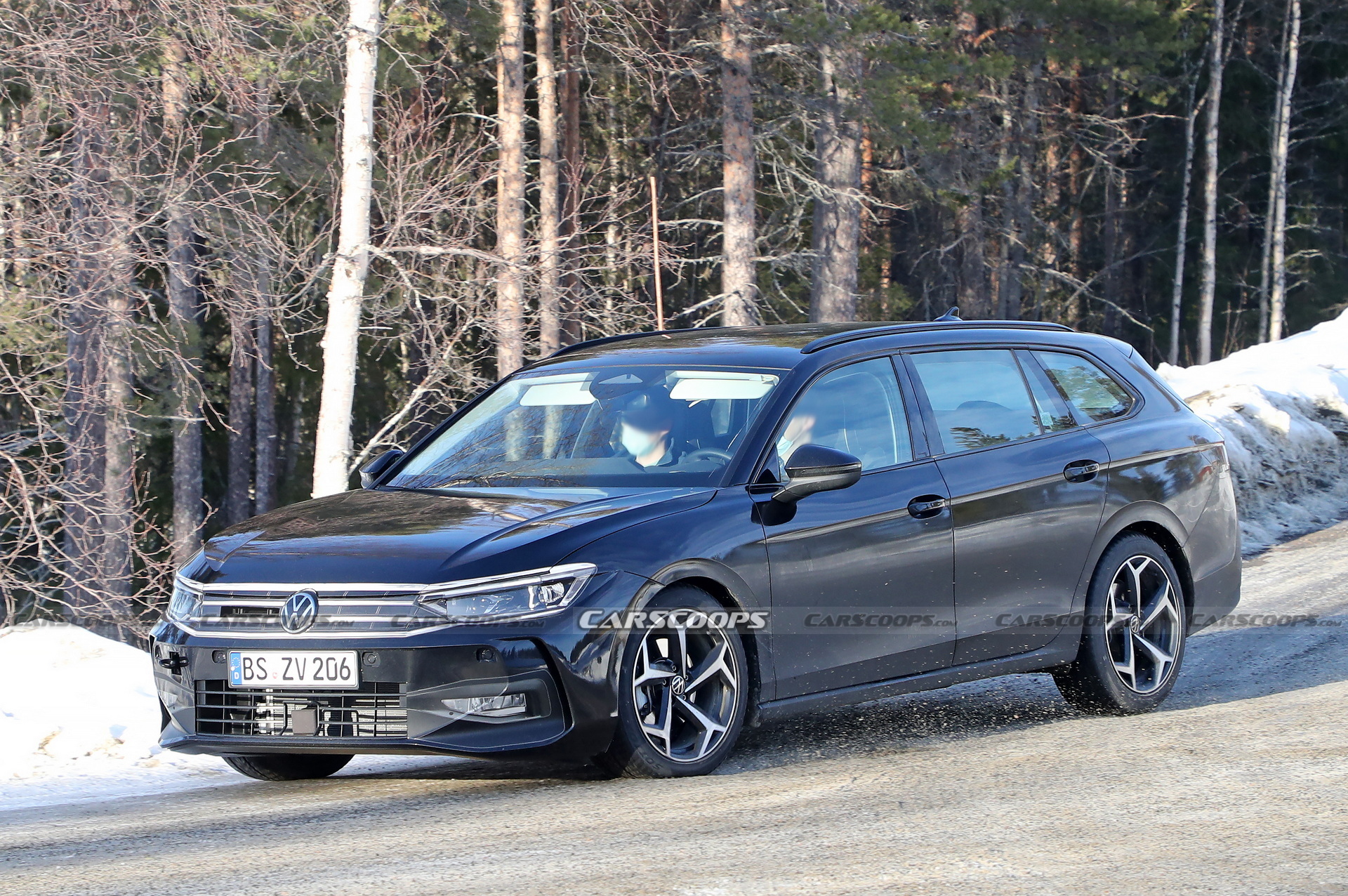 Europe’s 2023 VW Passat Variant Spied For The First Time In Its Production Body