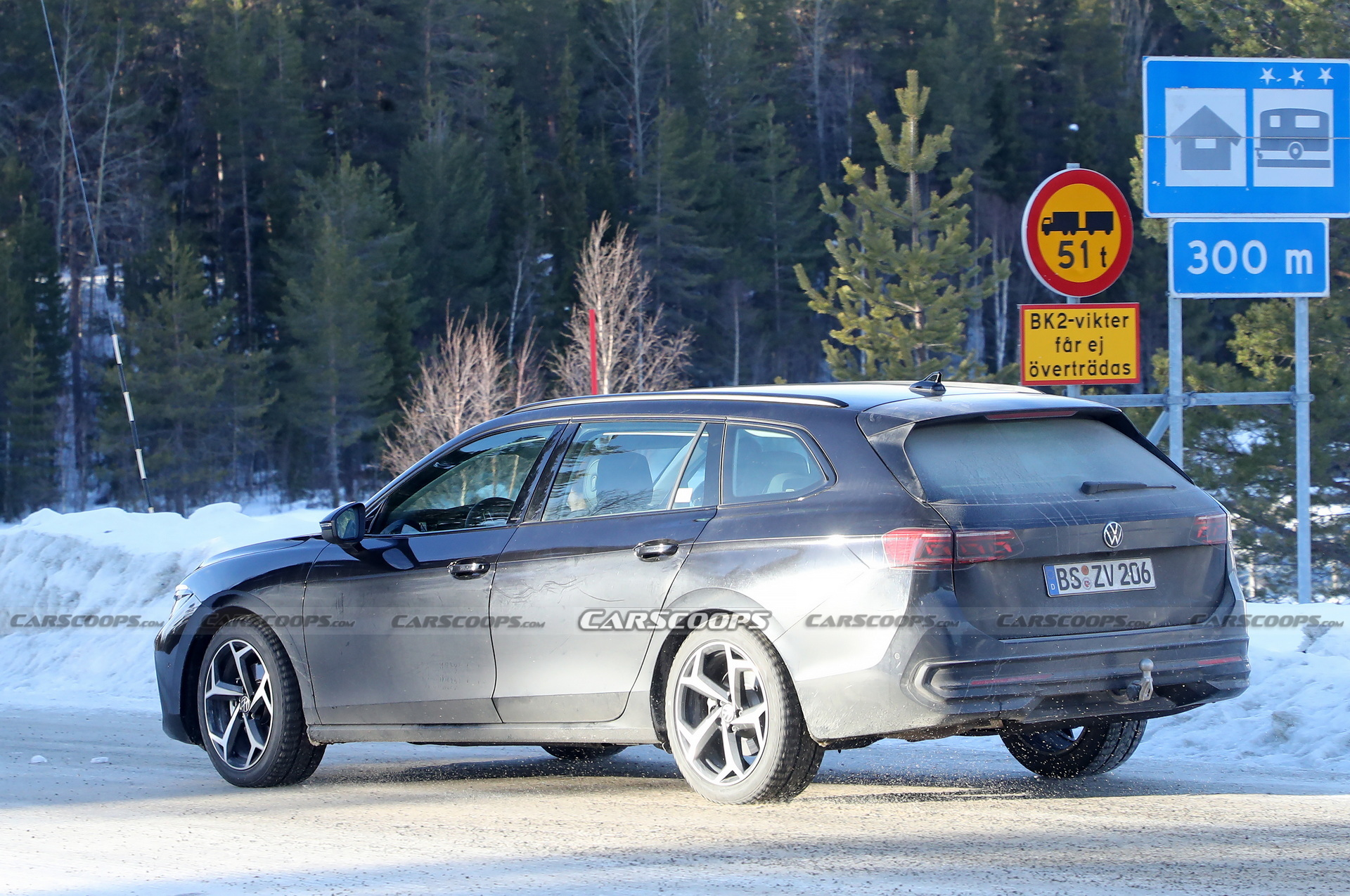 Europe’s 2023 VW Passat Variant Spied For The First Time In Its Production Body