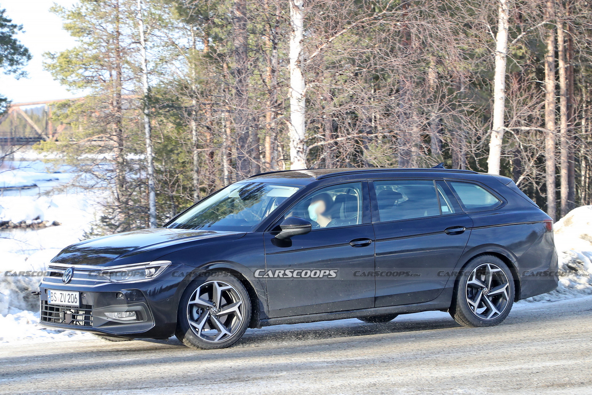 Europe’s 2023 VW Passat Variant Spied For The First Time In Its Production Body