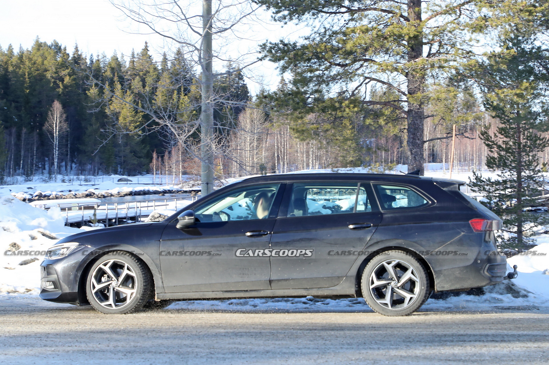 Europe’s 2023 VW Passat Variant Spied For The First Time In Its Production Body