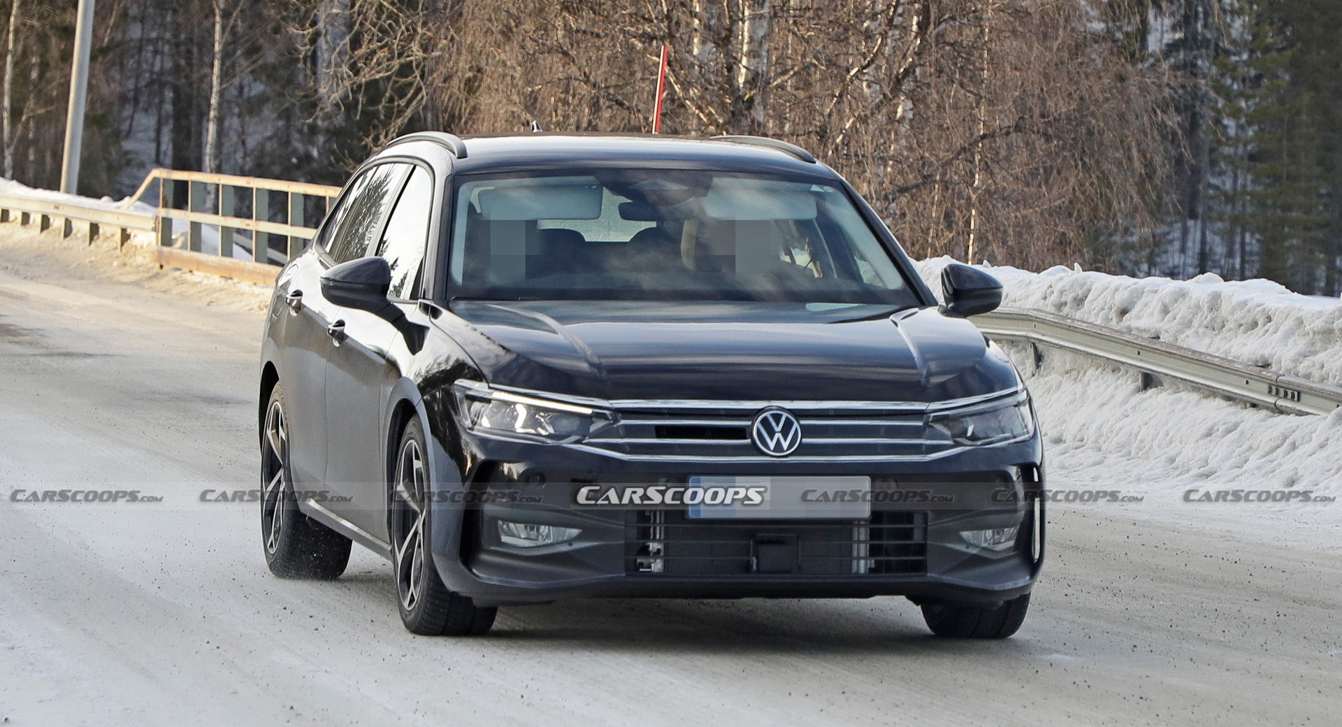 Europe’s 2023 VW Passat Variant Spied For The First Time In Its Production Body