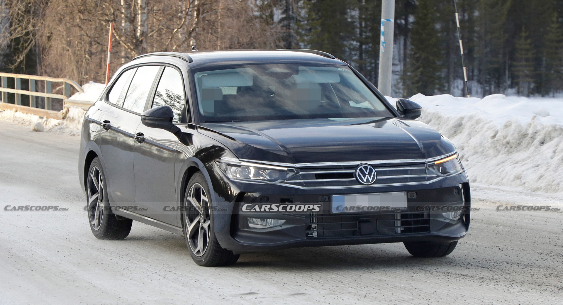 Europe’s 2023 VW Passat Variant Spied For The First Time In Its Production Body