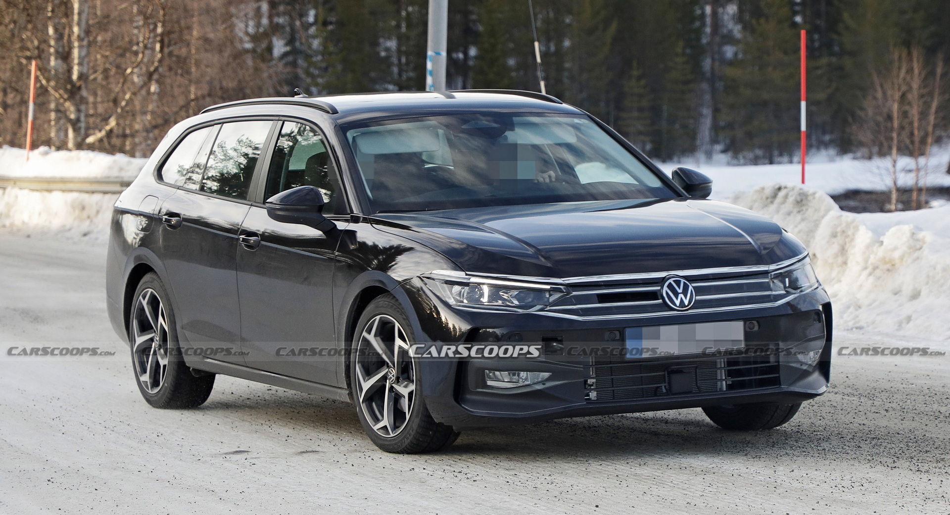 Europe’s 2023 VW Passat Variant Spied For The First Time In Its Production Body