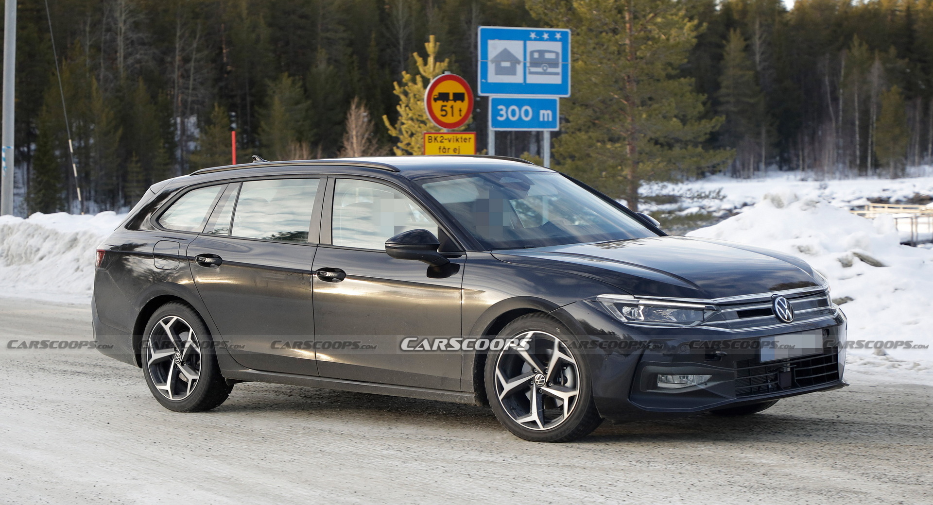 Europe’s 2023 VW Passat Variant Spied For The First Time In Its Production Body