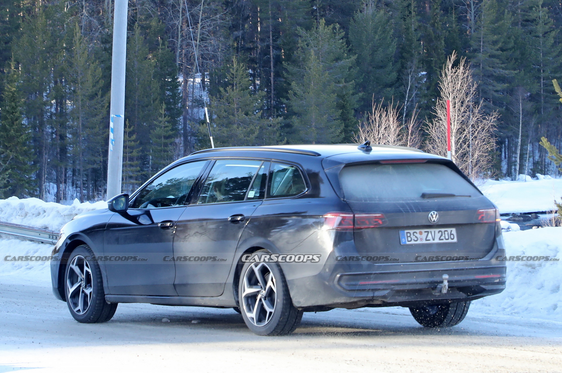 Europe’s 2023 VW Passat Variant Spied For The First Time In Its Production Body