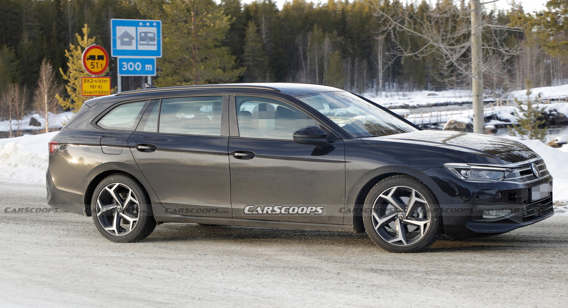 Europe’s 2023 VW Passat Variant Spied For The First Time In Its Production Body