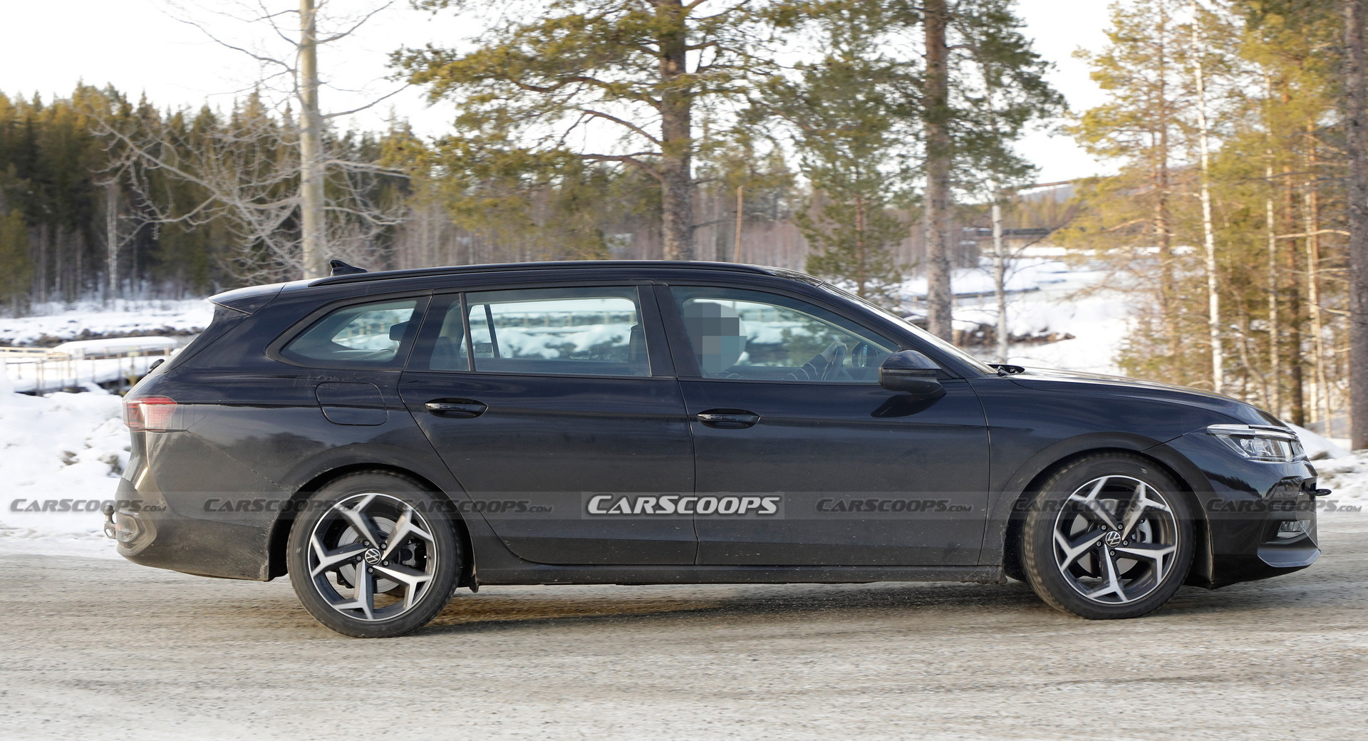 Europe’s 2023 VW Passat Variant Spied For The First Time In Its Production Body