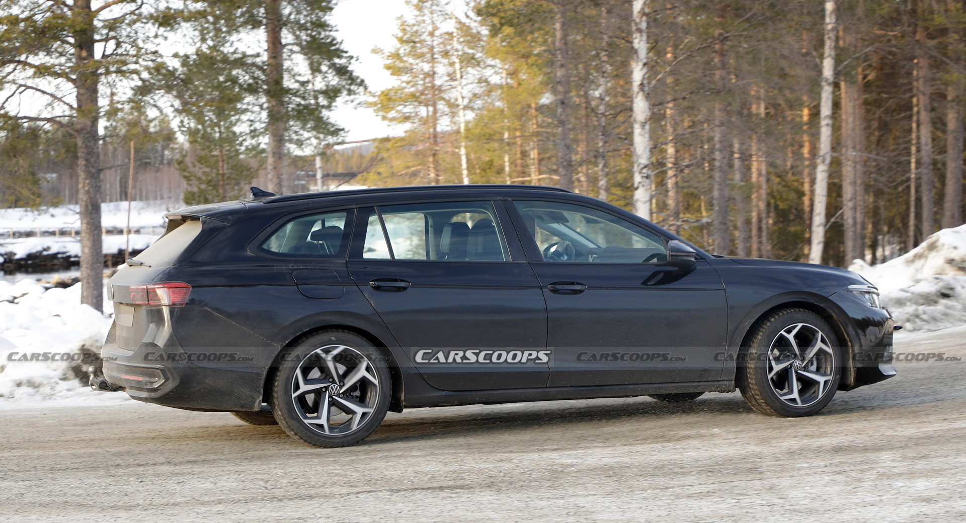Europe’s 2023 VW Passat Variant Spied For The First Time In Its Production Body