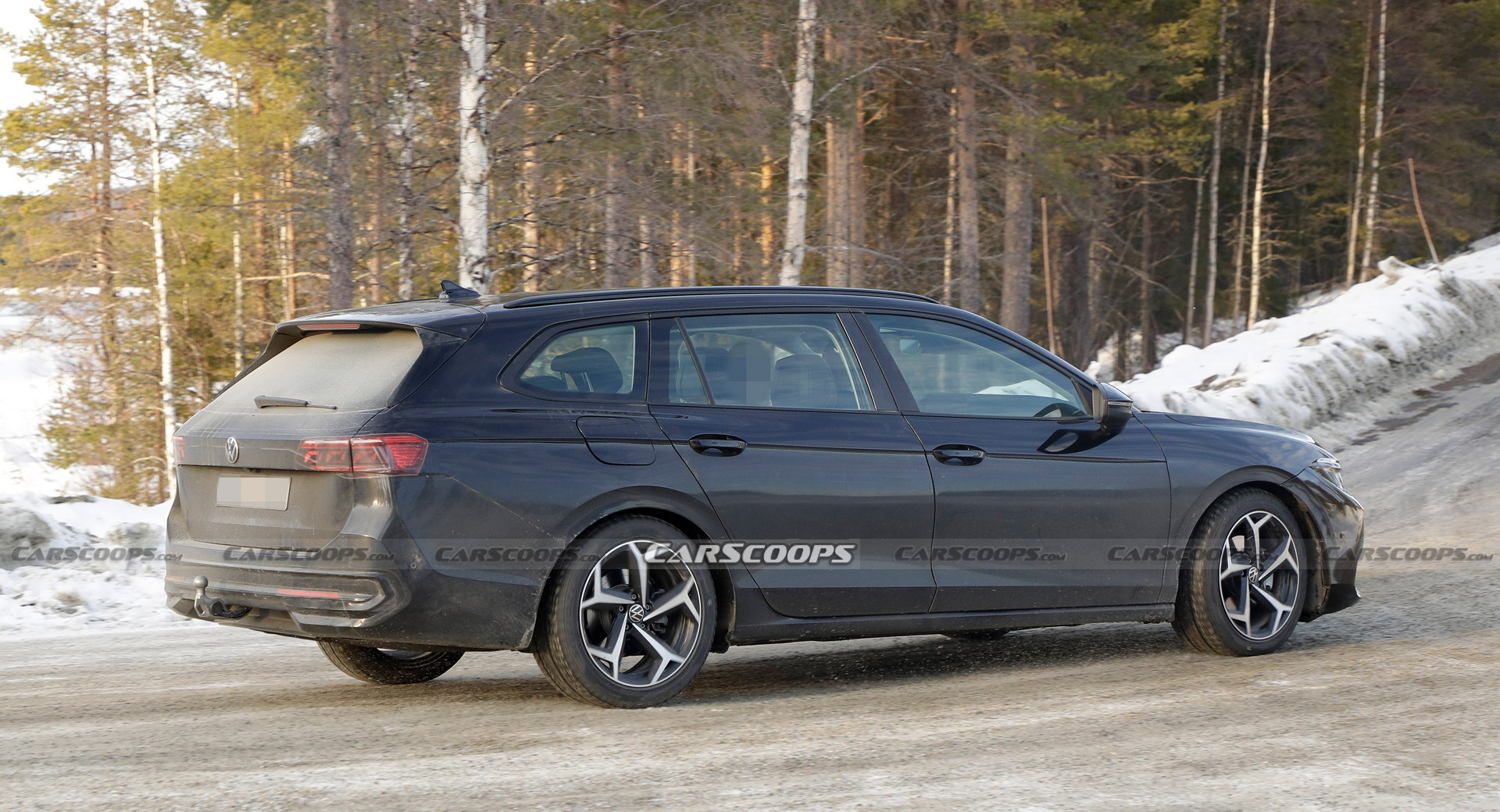 Europe’s 2023 VW Passat Variant Spied For The First Time In Its Production Body