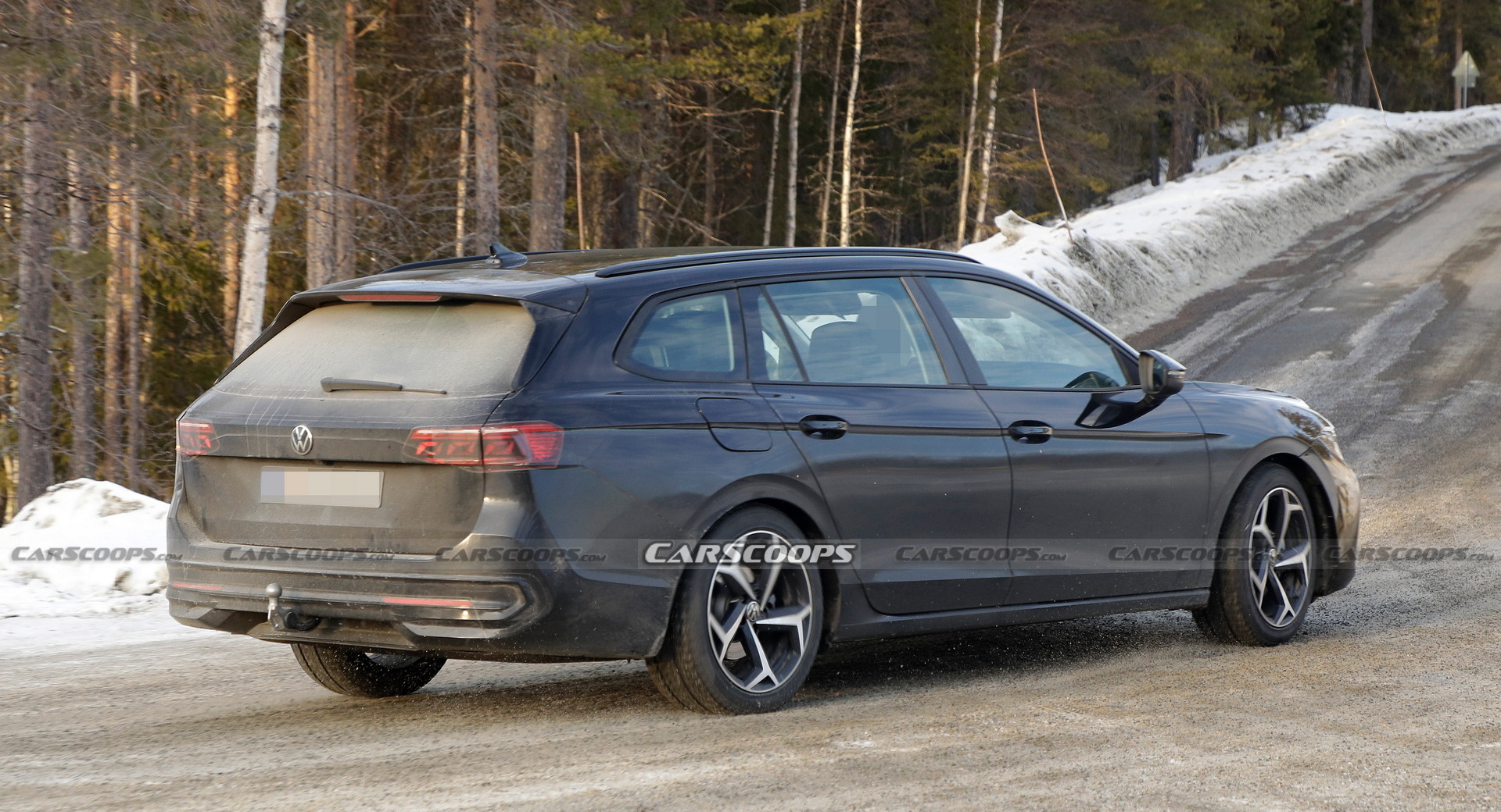 Europe’s 2023 VW Passat Variant Spied For The First Time In Its Production Body