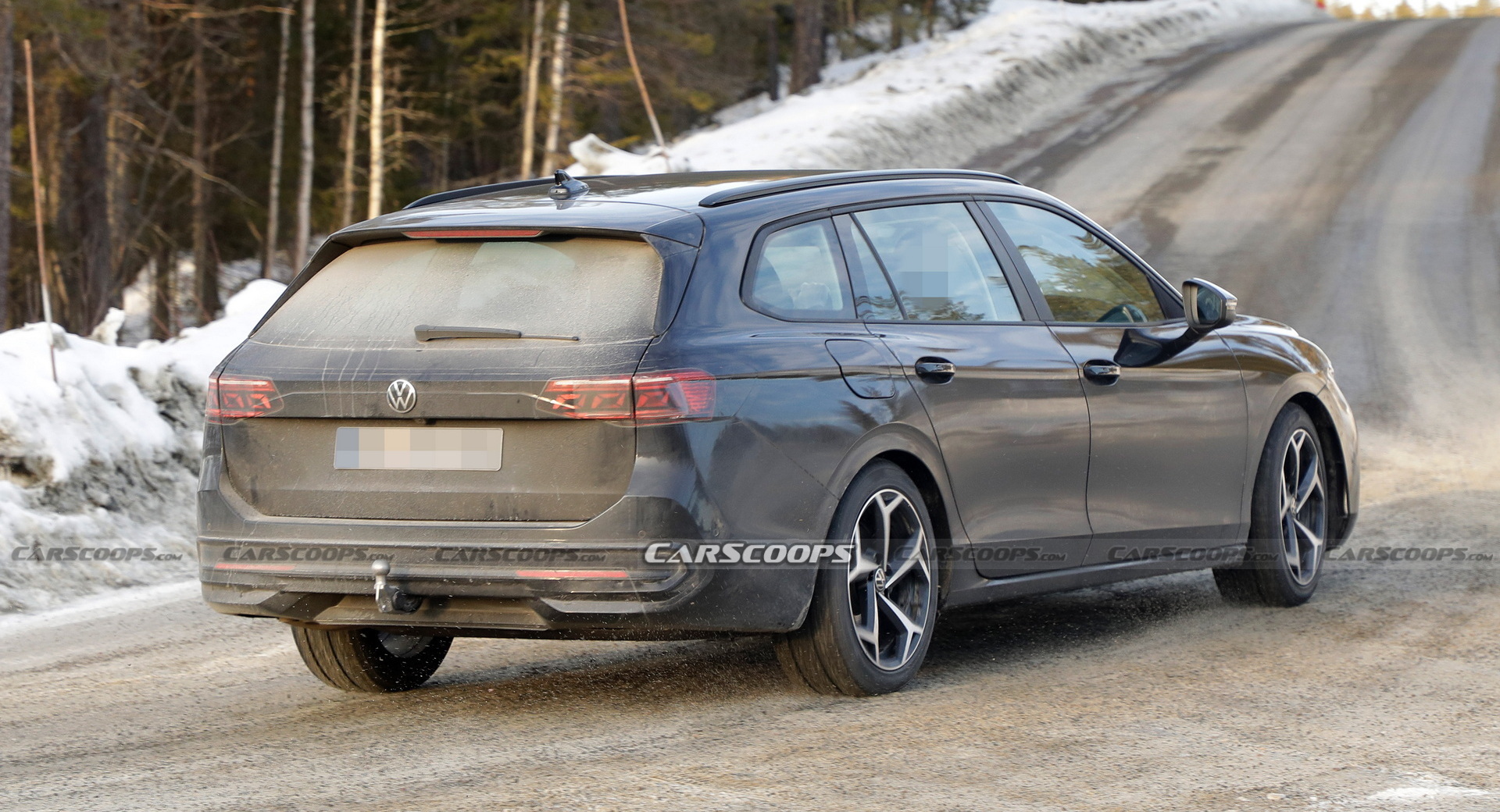 Europe’s 2023 VW Passat Variant Spied For The First Time In Its Production Body