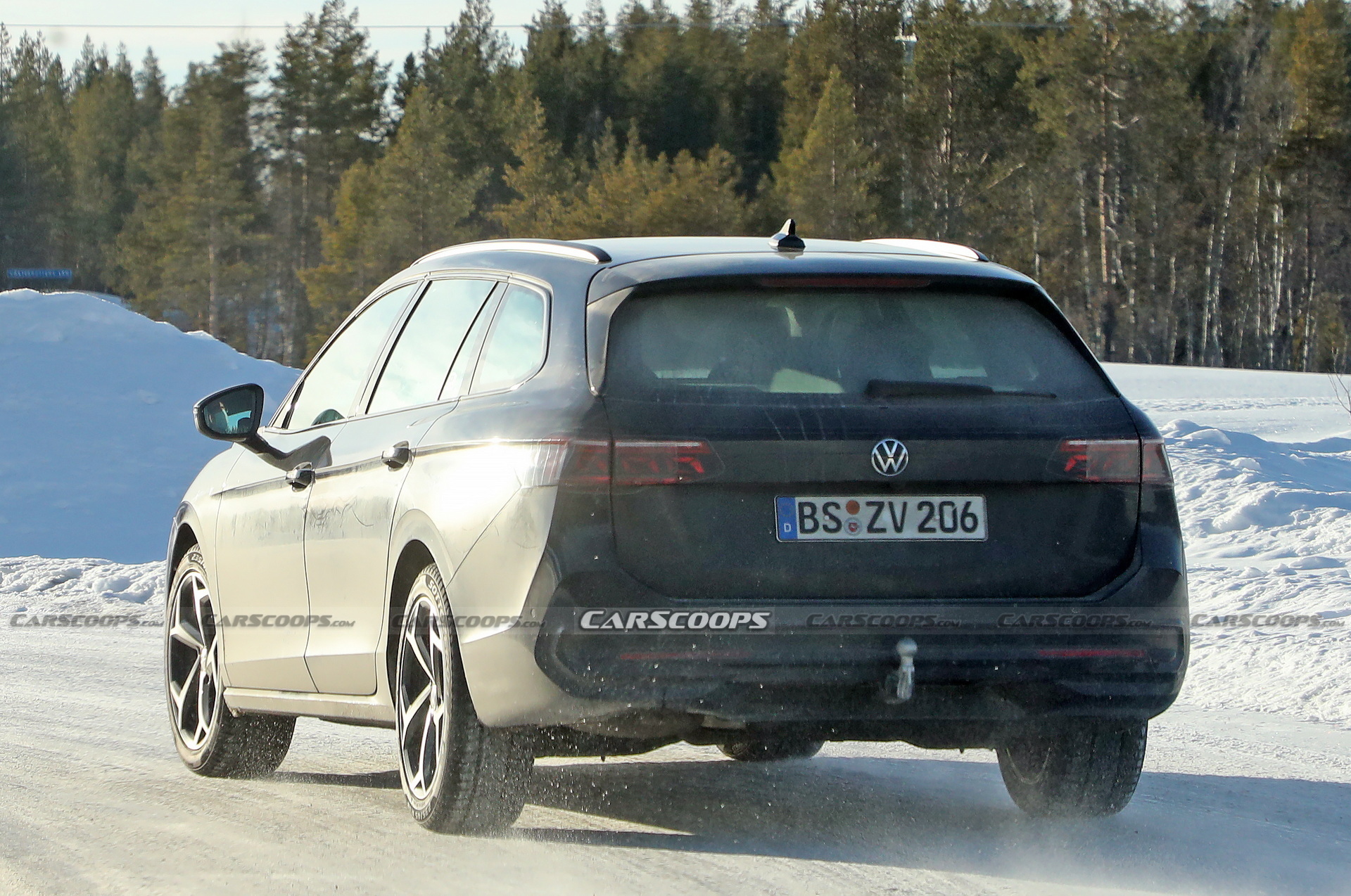 Europe’s 2023 VW Passat Variant Spied For The First Time In Its Production Body