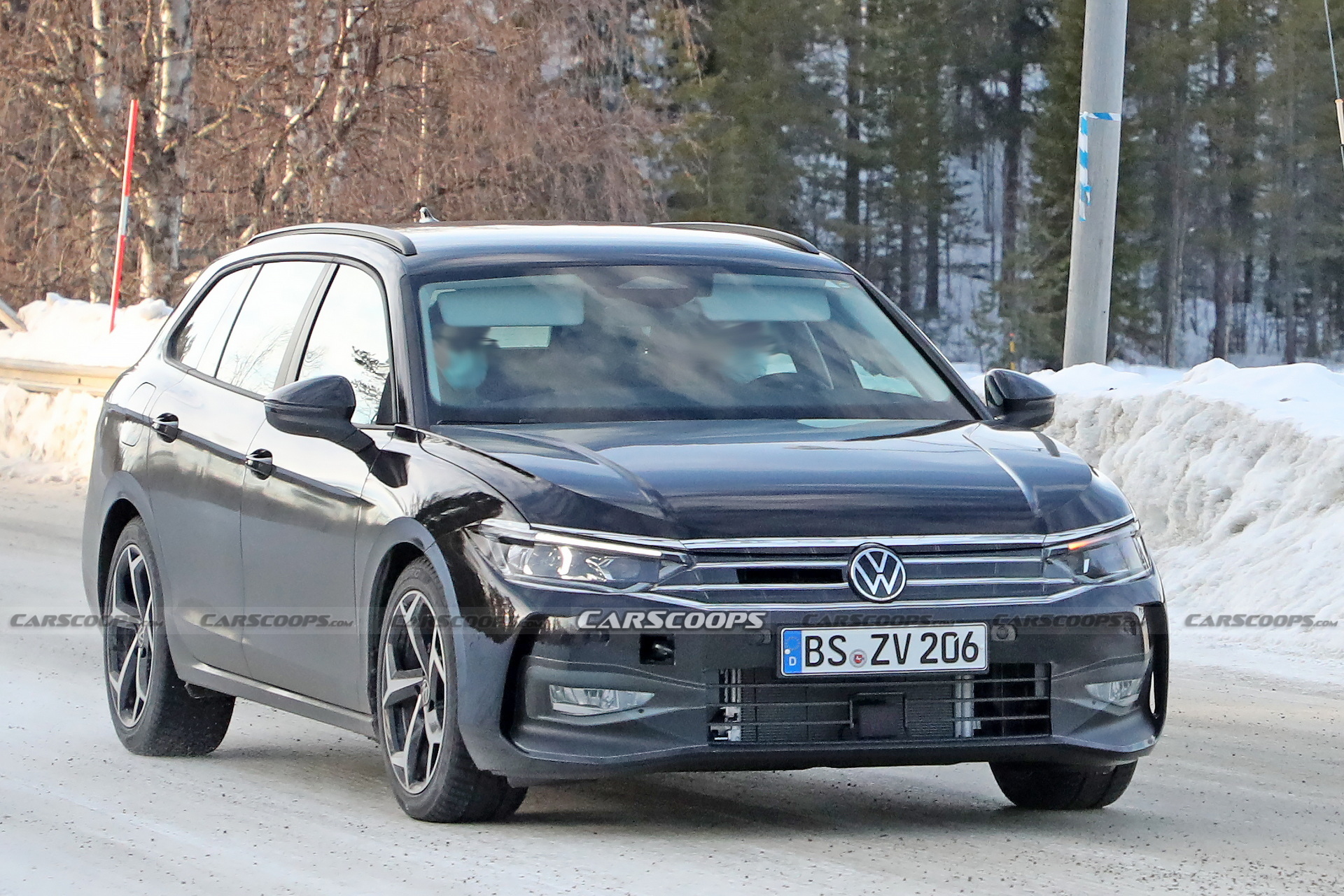 Europe’s 2023 VW Passat Variant Spied For The First Time In Its Production Body