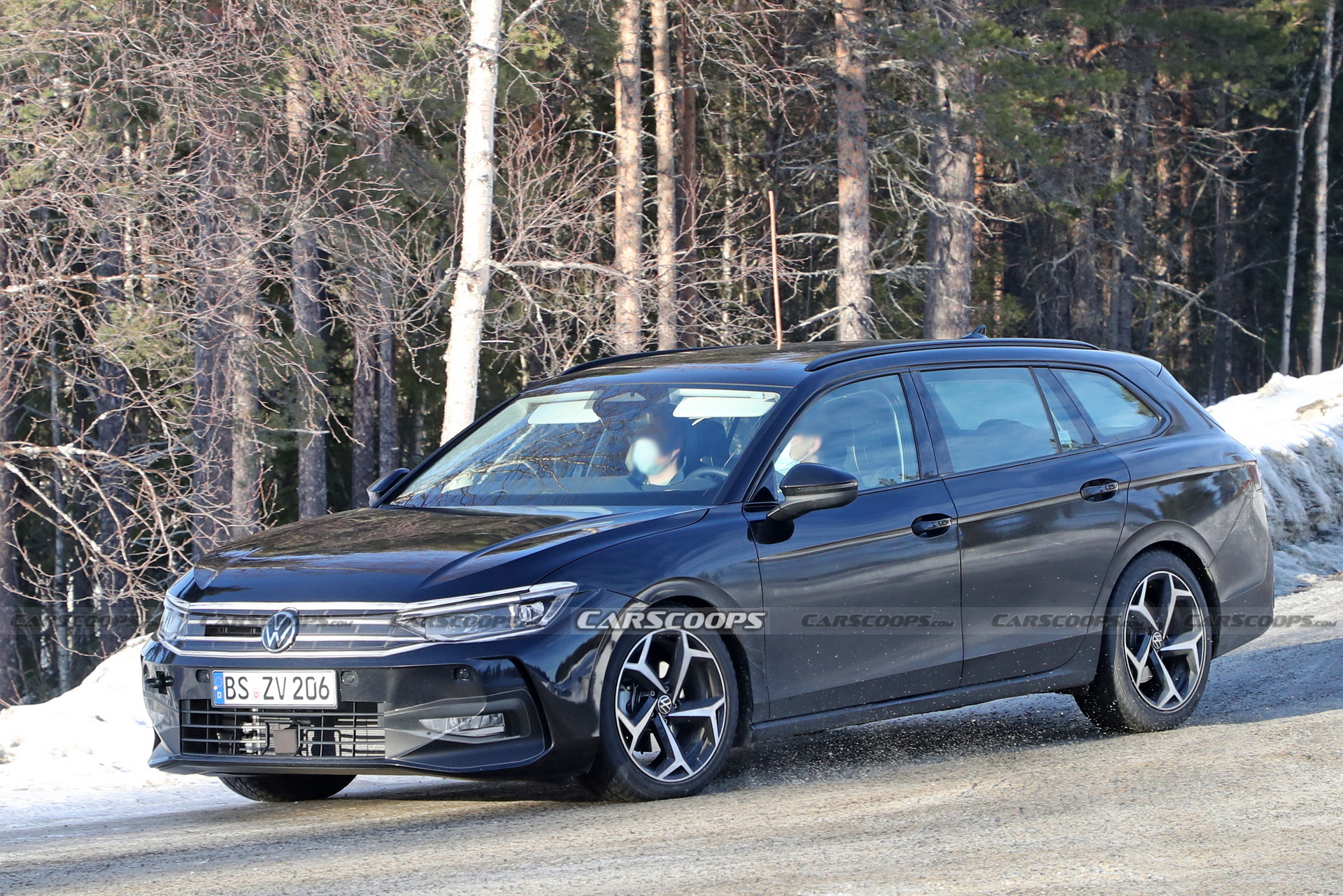 Europe’s 2023 VW Passat Variant Spied For The First Time In Its Production Body