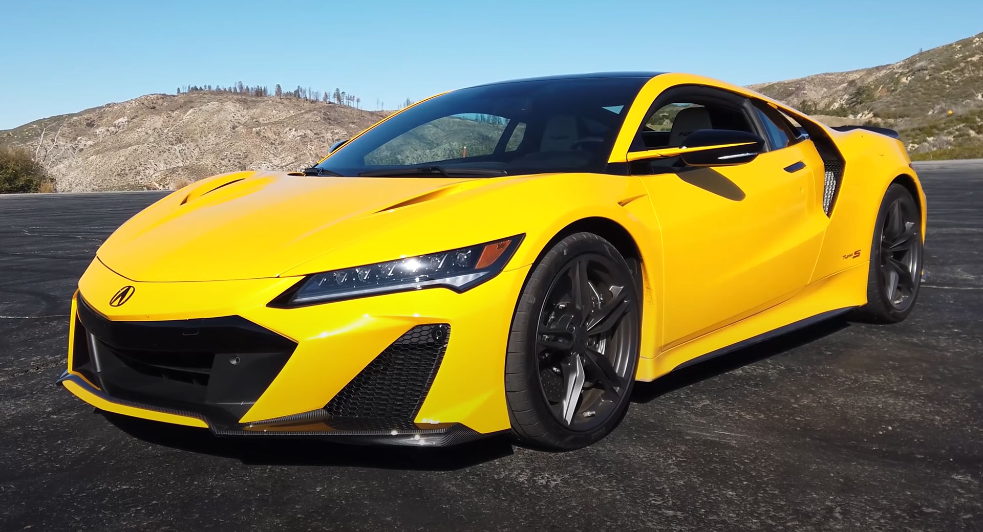 The Acura NSX Type S Takes A Good Supercar And Makes It Even Better