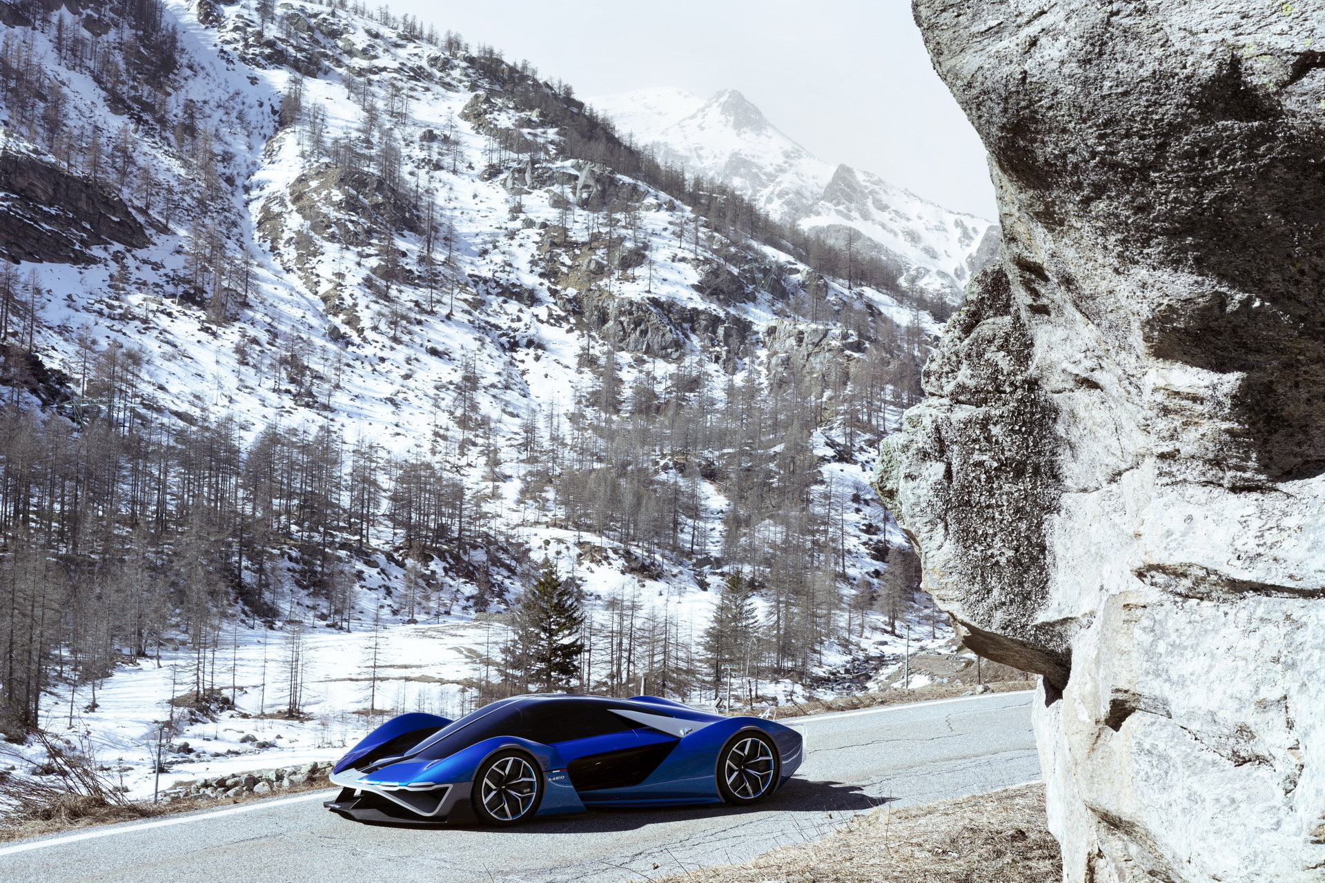 Alpine A4810 Is IED’s Take For The Hydrogen-Powered Hypercar Of 2035