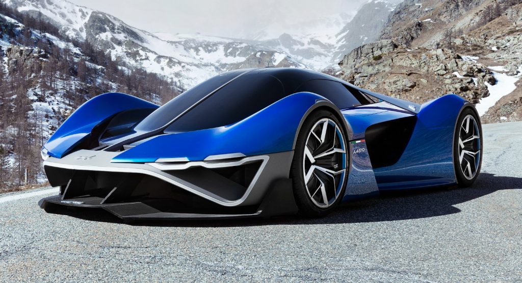  Alpine A4810 Is IED’s Take For The Hydrogen-Powered Hypercar Of 2035