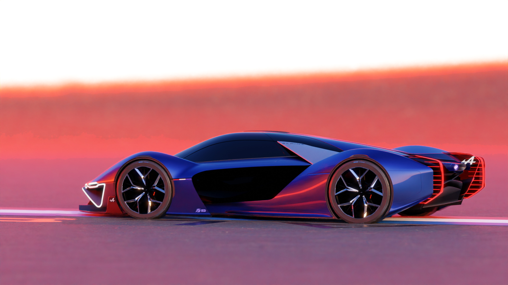Alpine A4810 Is IED’s Take For The Hydrogen-Powered Hypercar Of 2035