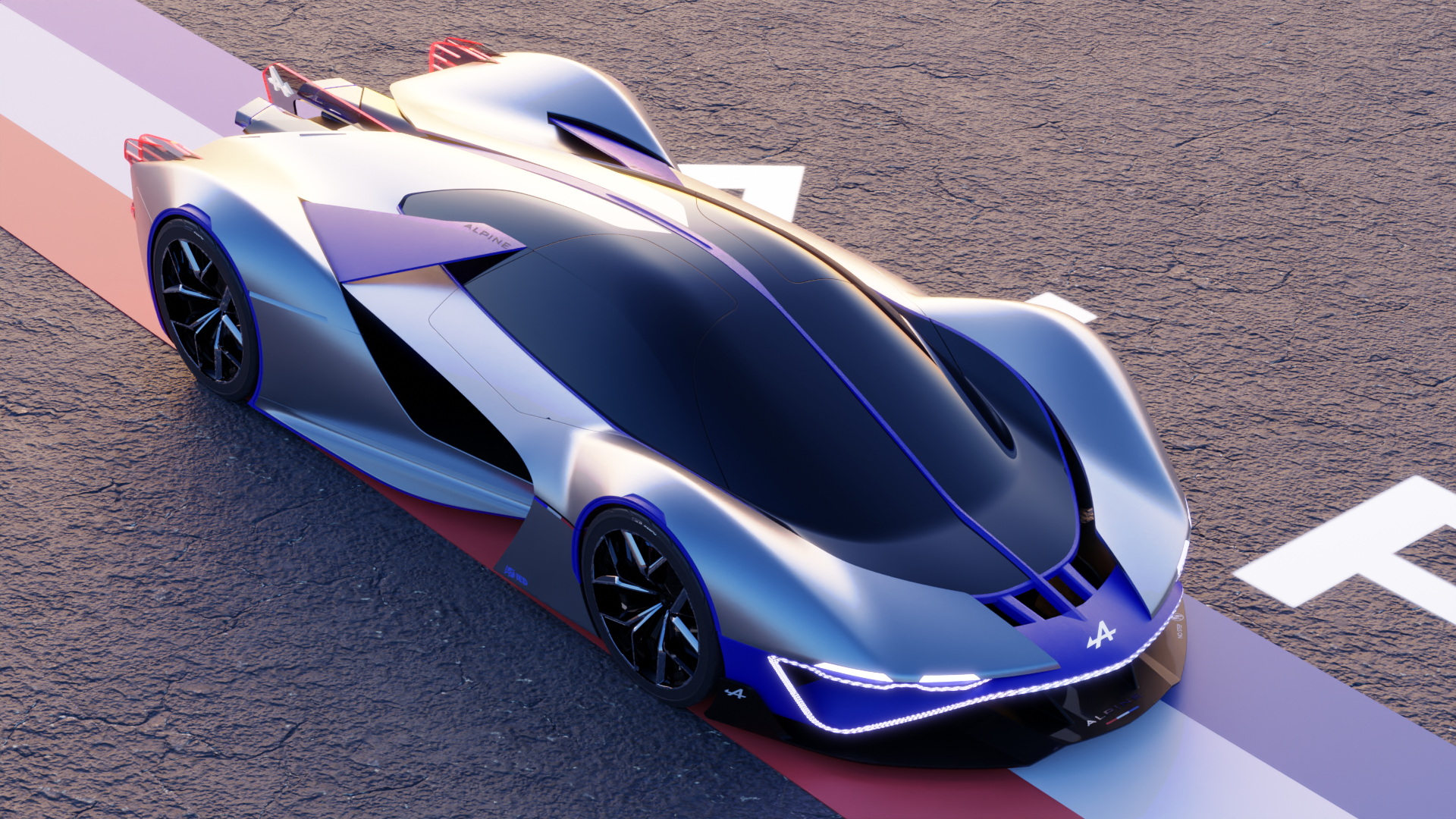 Alpine A4810 Is IED’s Take For The Hydrogen-Powered Hypercar Of 2035