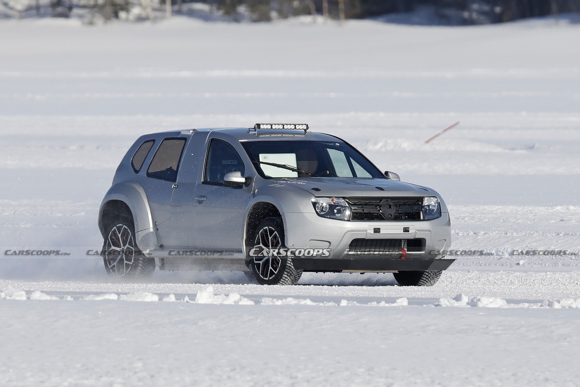 Alpine’s 2025 Electric SUV Mule Spied With Dacia Duster Body, Megane RS Trophy Wheels