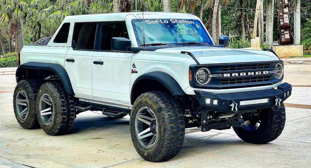 World’s First Ford Bronco 6×6 From Apocalypse Thinks The Badlands Should Stick To Shopping Malls