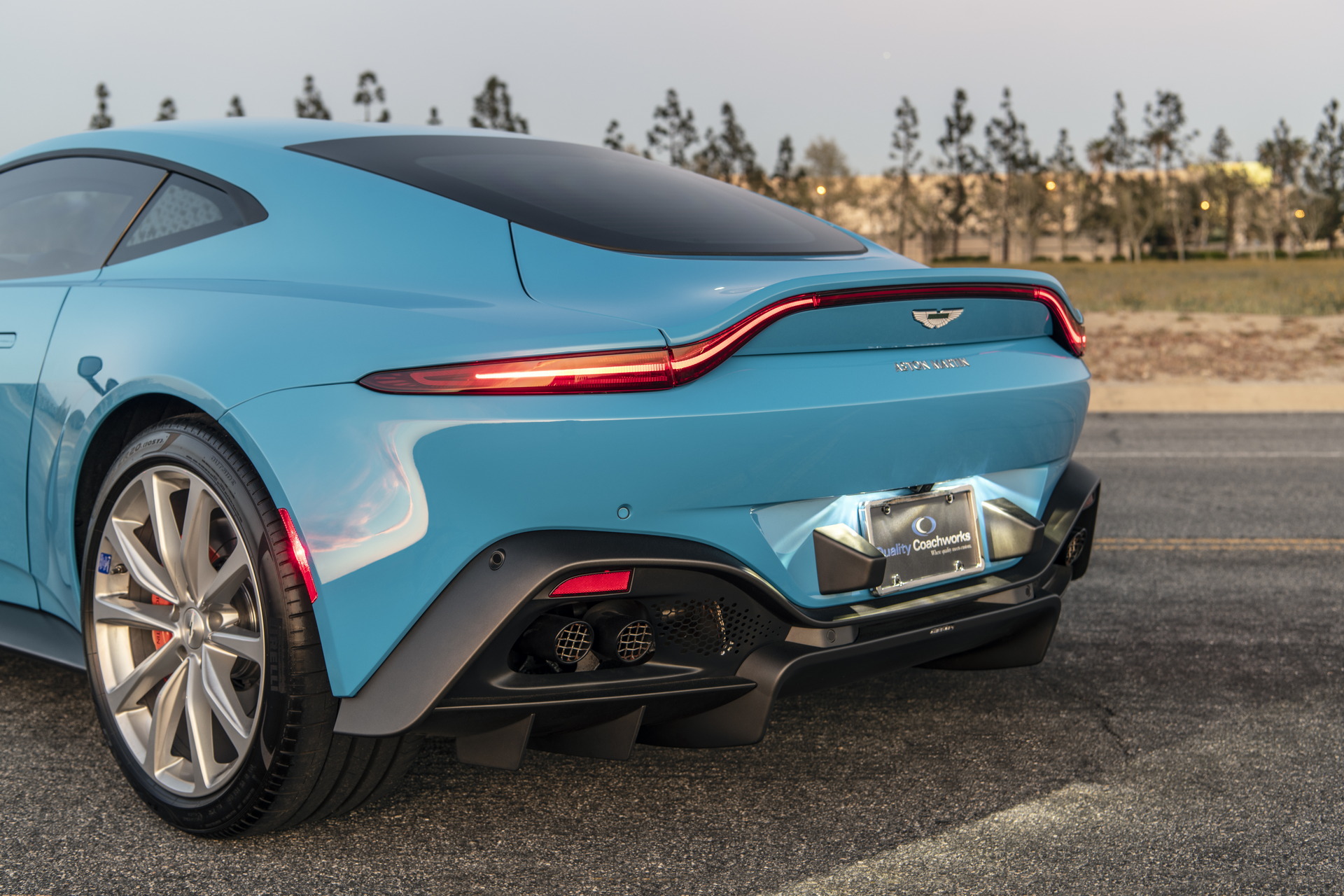 Bulletproof Aston Martin Vantage With Electric Shock Door Handles Gives Us Serious James Bond Vibes