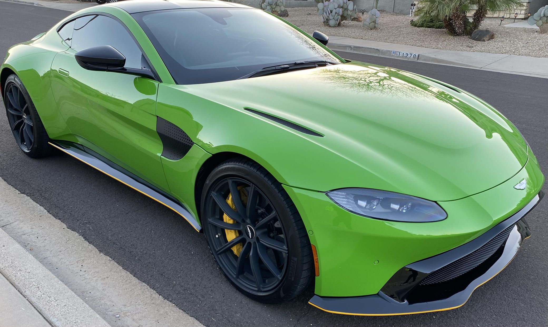 This Kermit Green Aston Martin Vantage Might Be The Best Way To Make A Splash