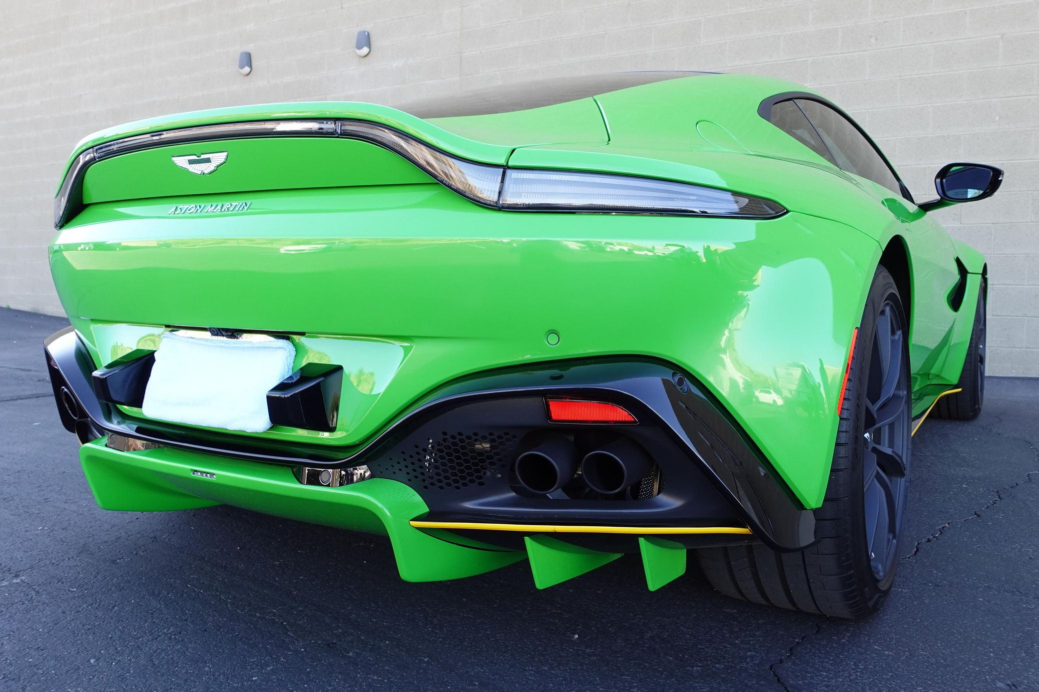 This Kermit Green Aston Martin Vantage Might Be The Best Way To Make A Splash