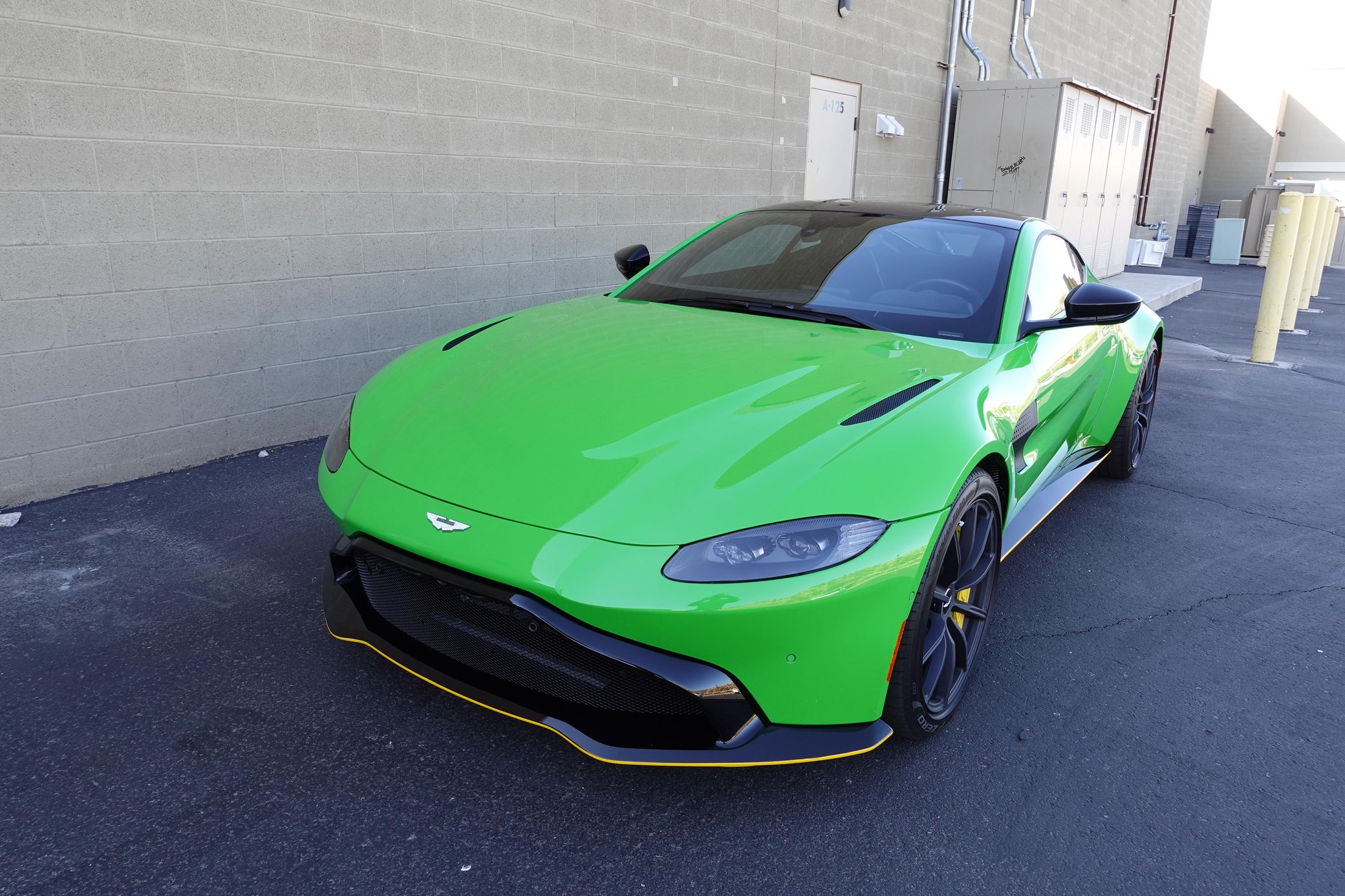 This Kermit Green Aston Martin Vantage Might Be The Best Way To Make A Splash
