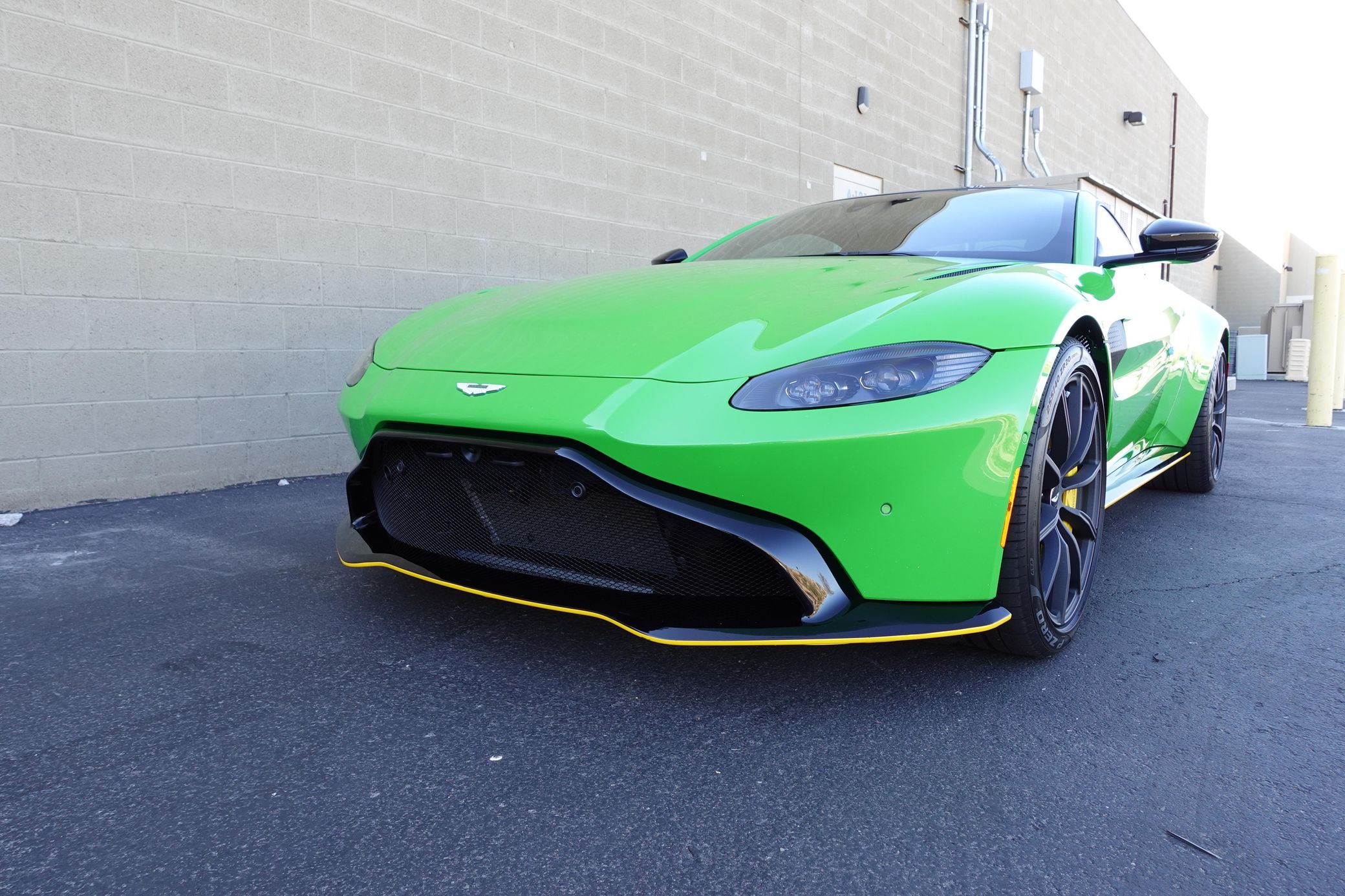 This Kermit Green Aston Martin Vantage Might Be The Best Way To Make A Splash