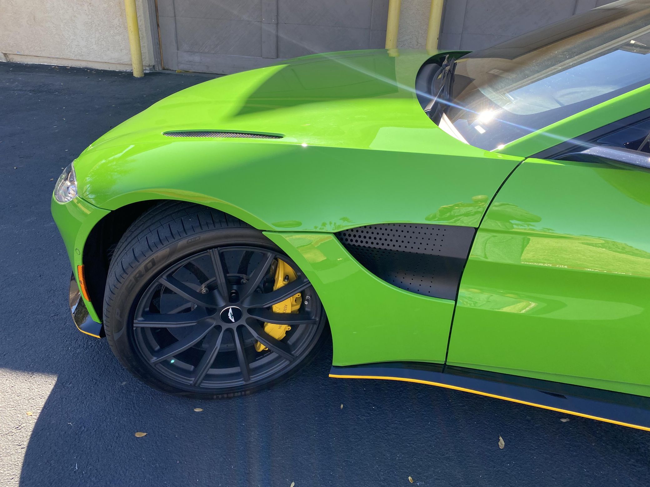 This Kermit Green Aston Martin Vantage Might Be The Best Way To Make A Splash