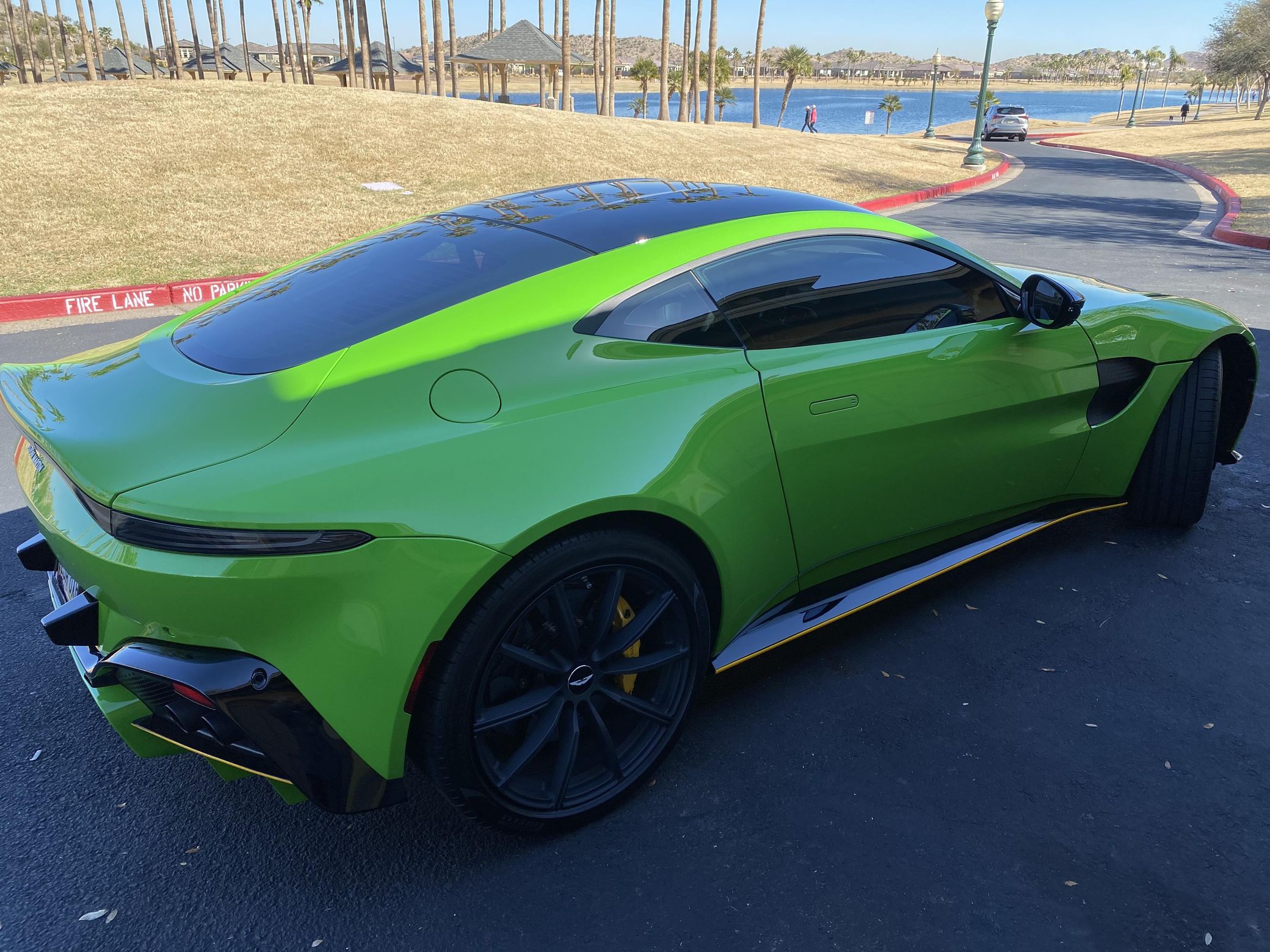 This Kermit Green Aston Martin Vantage Might Be The Best Way To Make A Splash