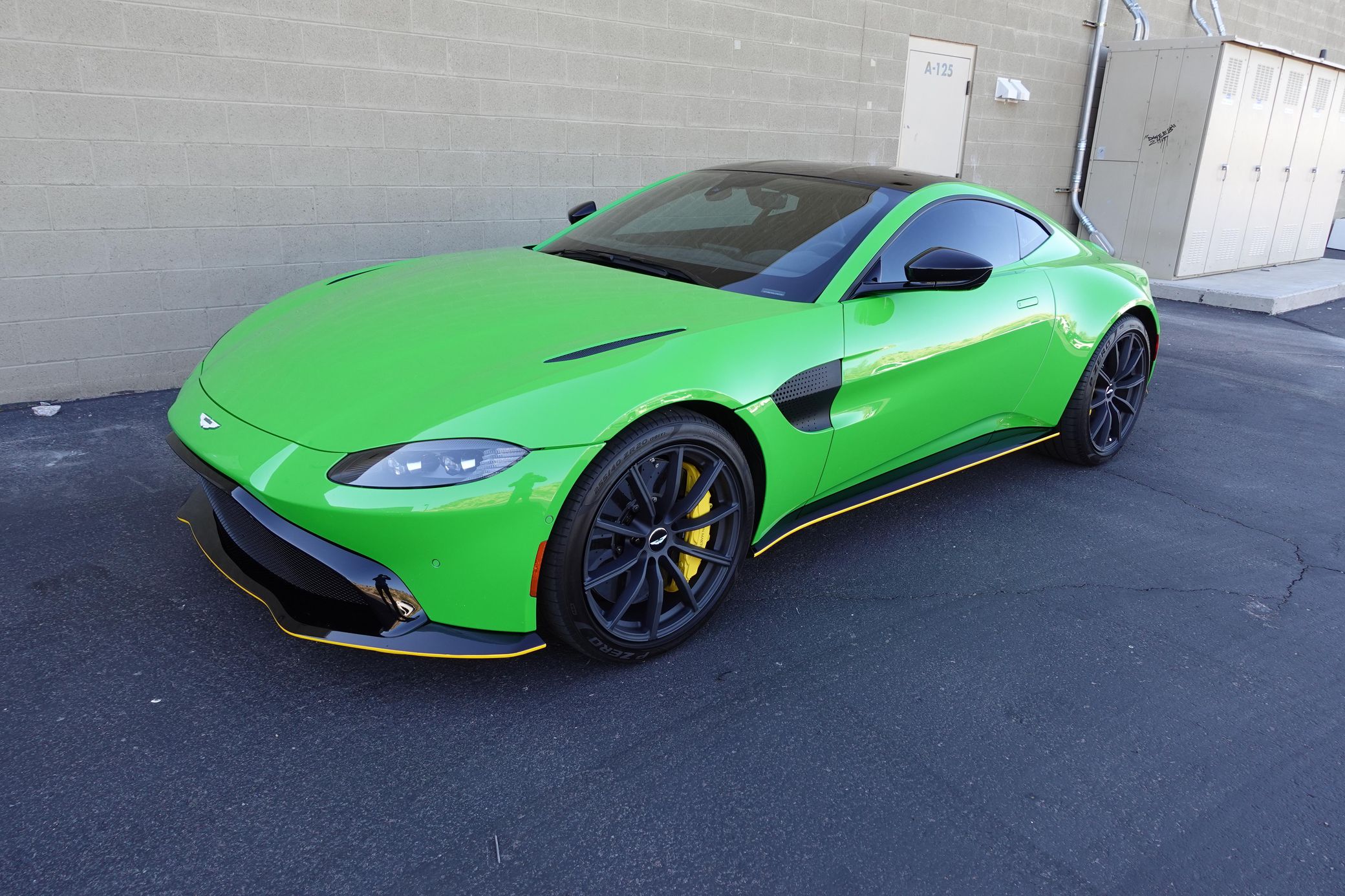 This Kermit Green Aston Martin Vantage Might Be The Best Way To Make A Splash