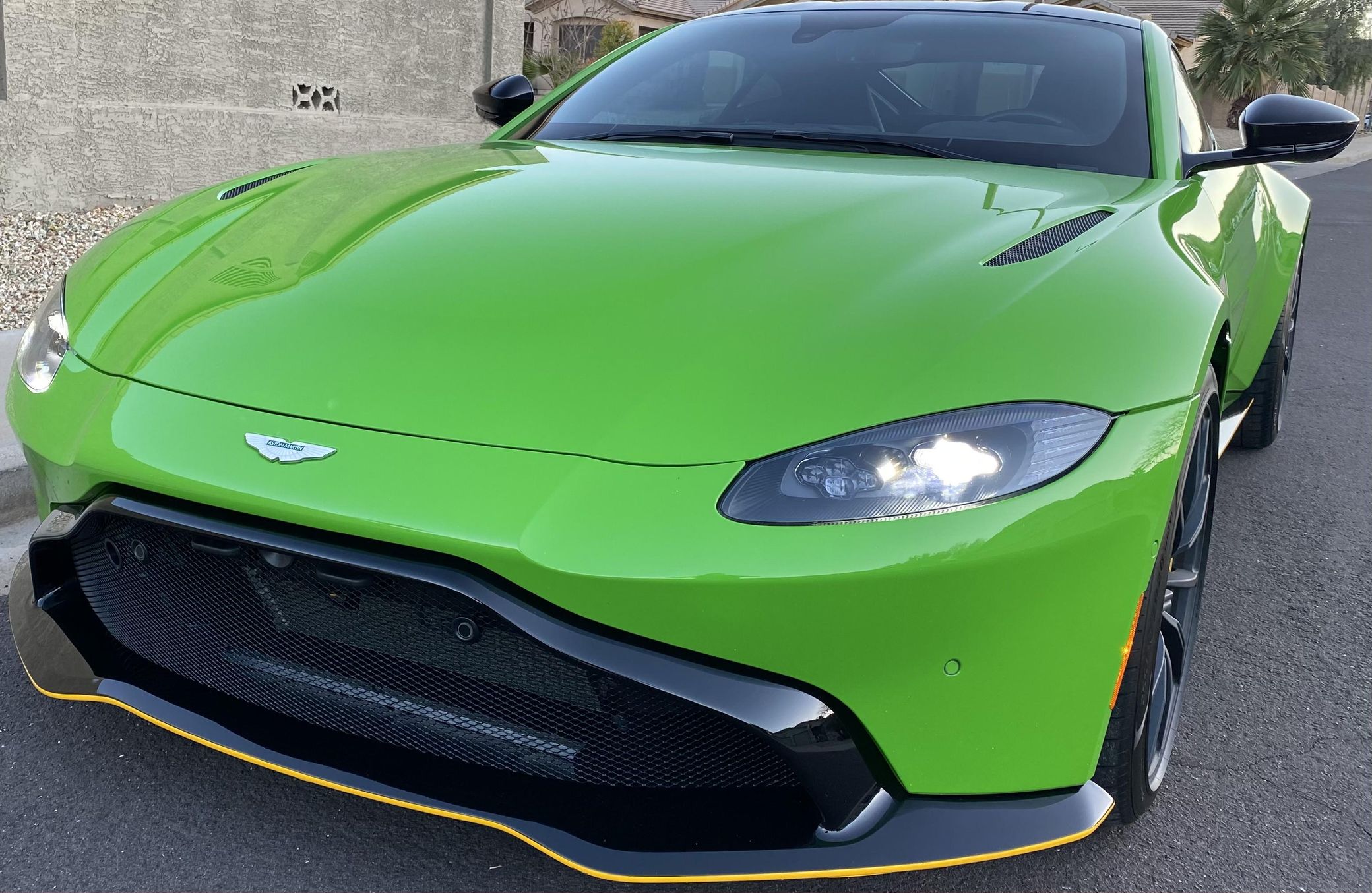 This Kermit Green Aston Martin Vantage Might Be The Best Way To Make A Splash