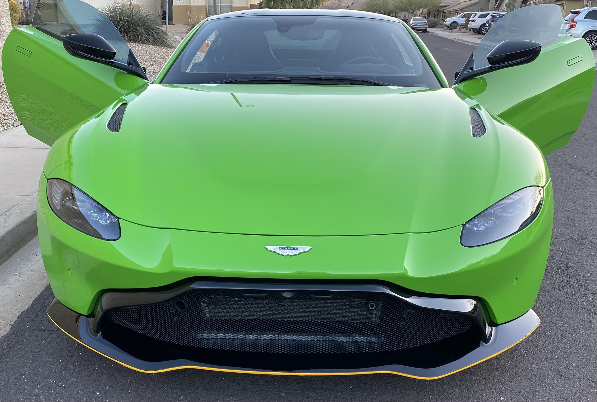 This Kermit Green Aston Martin Vantage Might Be The Best Way To Make A Splash