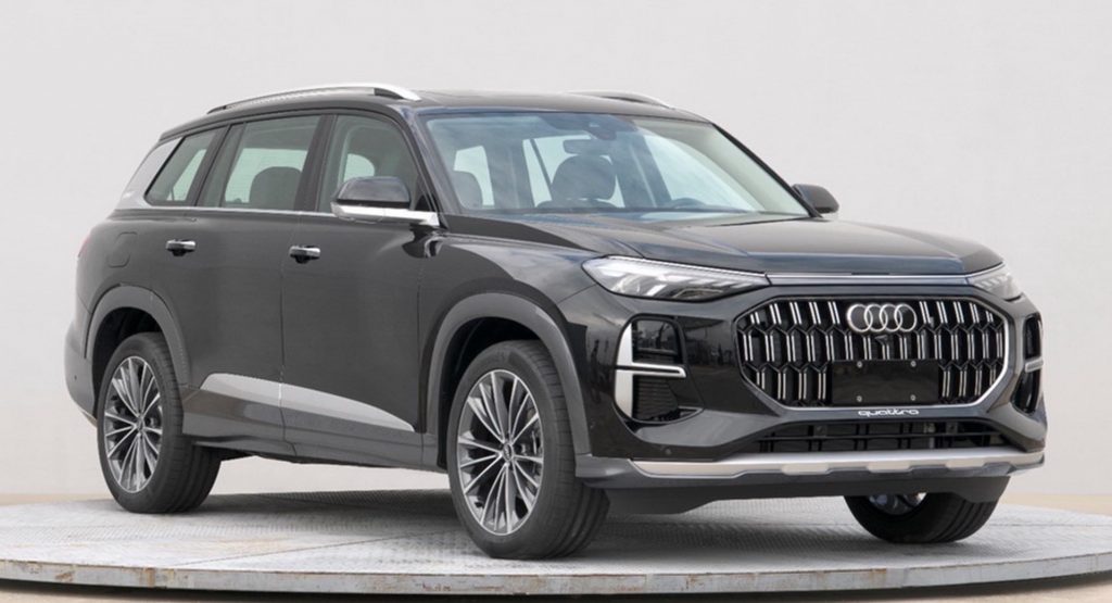  2023 Audi Q6 Is A Re-Skinned VW Atlas For China That’s Bigger Than A Q7