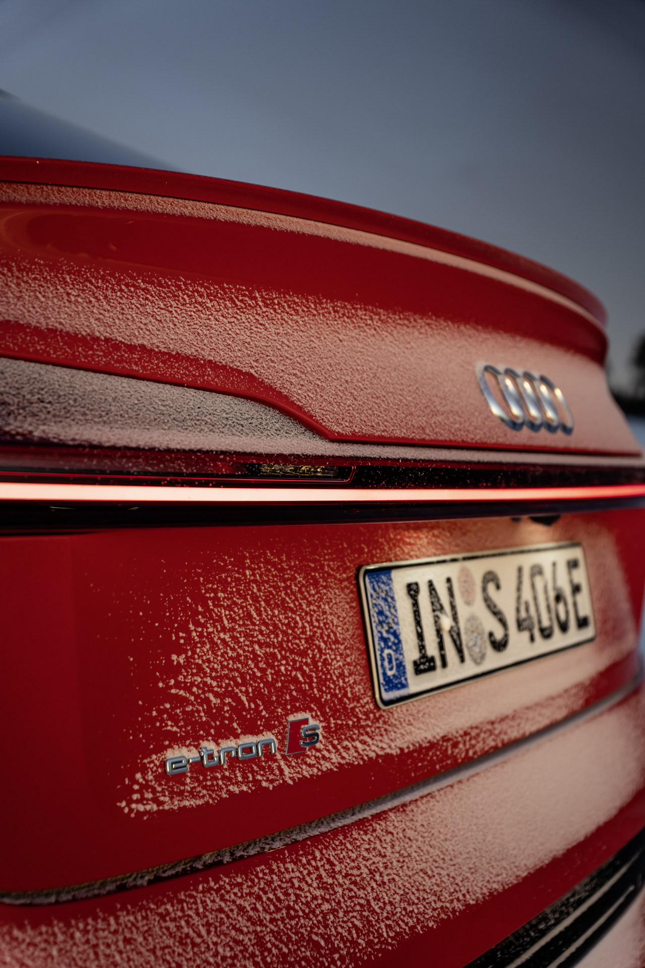 Audi Teases Facelifted E-tron Sportback During Winter Testing