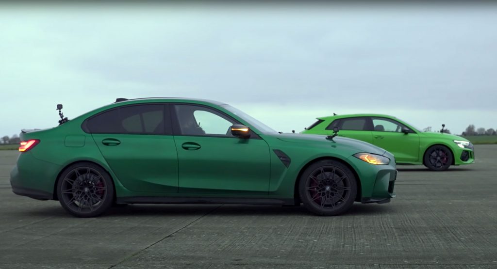 Can The New Audi RS3 Match The BMW M3 On A Straight Line?
