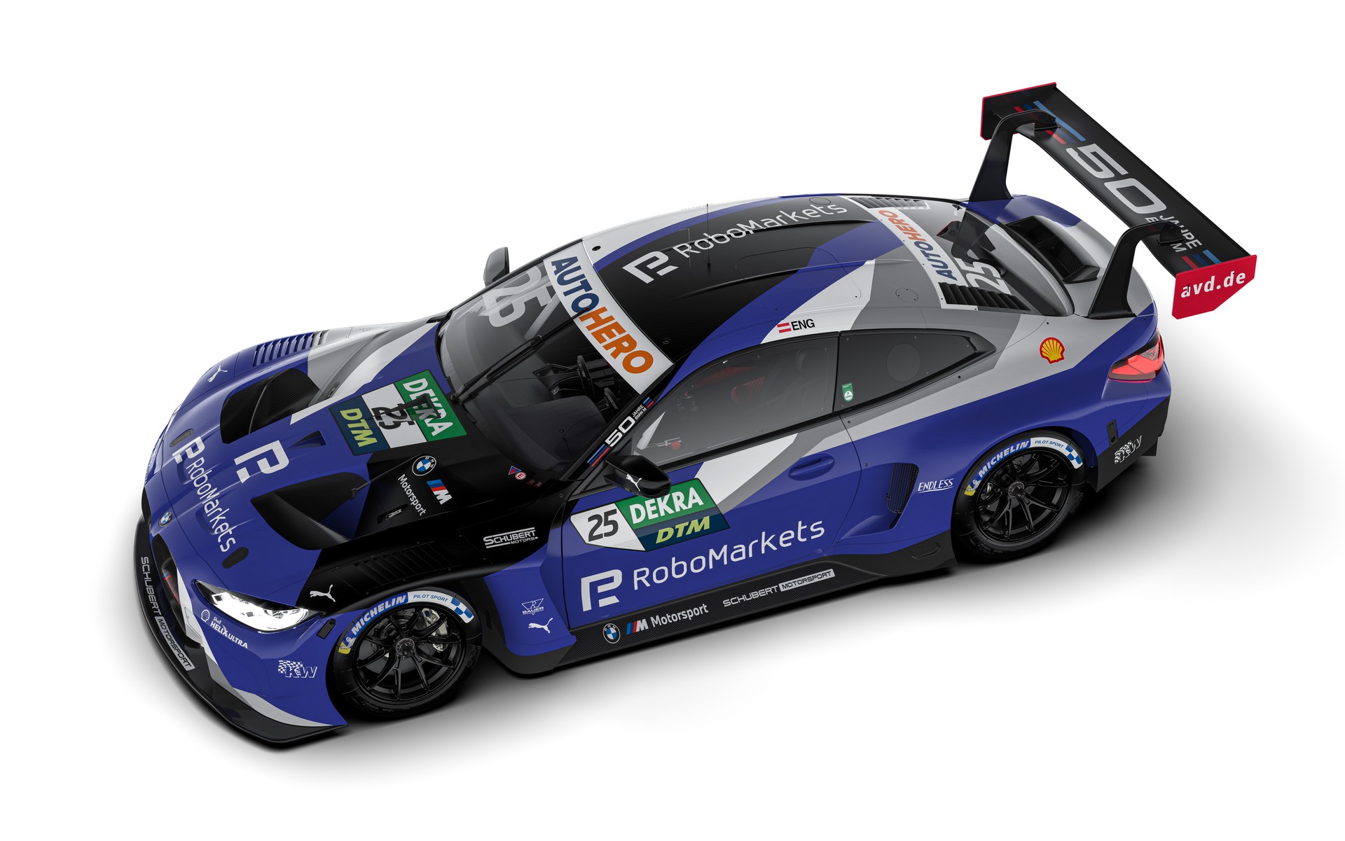 BMW M4 GT3 Racers Show Off Their New DTM Championship Colors