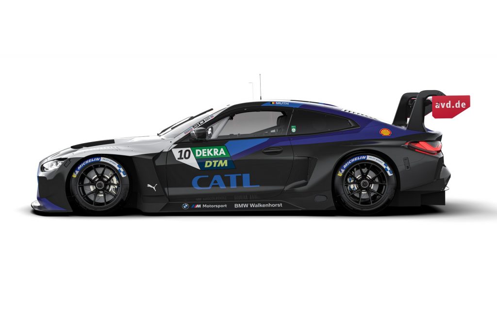 BMW M4 GT3 Racers Show Off Their New DTM Championship Colors | Carscoops