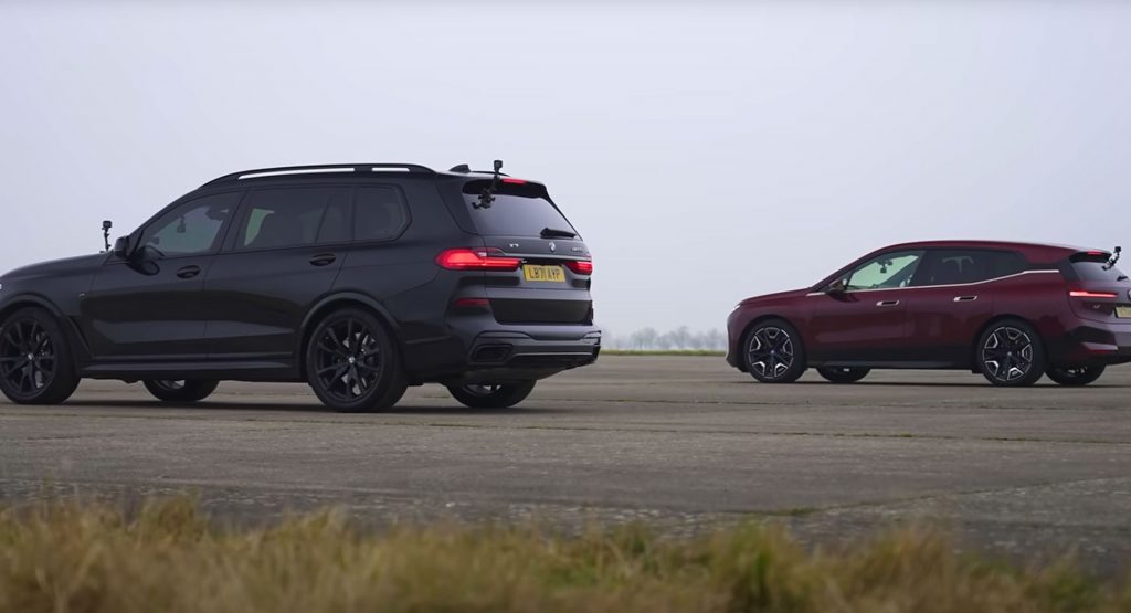 How Does A BMW iX xDrive50 Compete Against An X7 M50i?