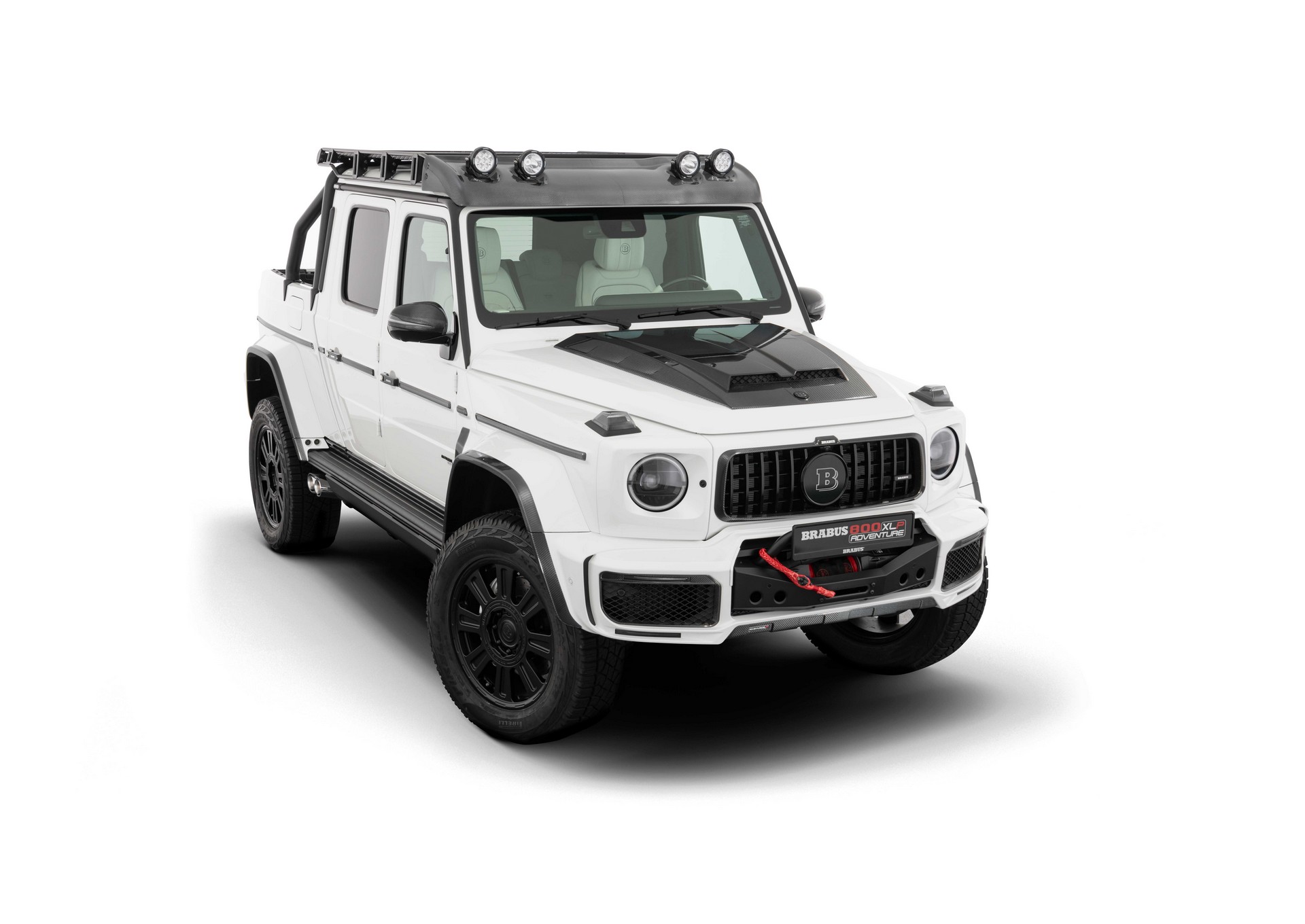 Brabus Creates Its Latest 800 XLP G-Class Adventure Dubbed ‘Superwhite’