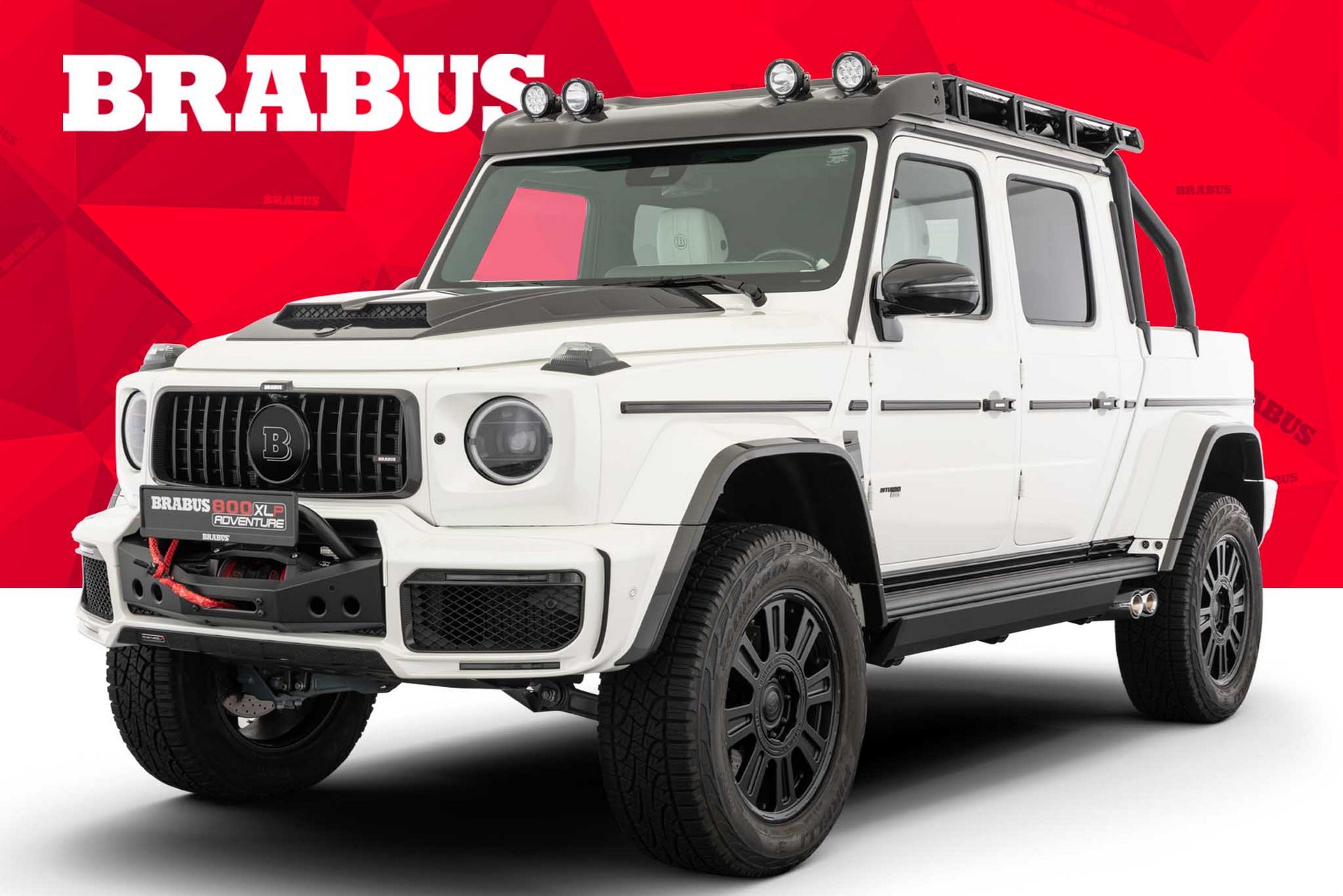 Brabus Creates Its Latest 800 XLP G-Class Adventure Dubbed ‘Superwhite’