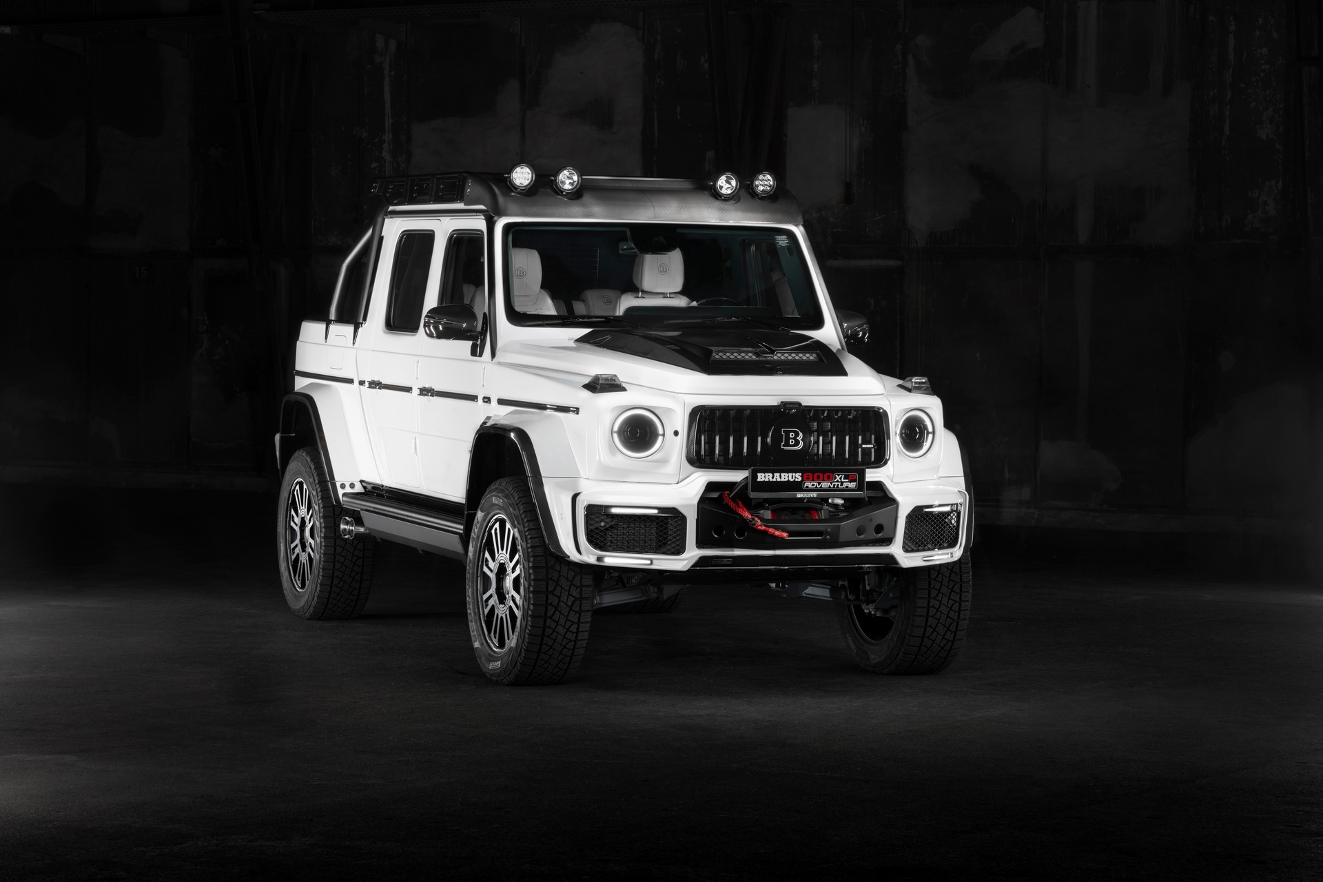 Brabus Creates Its Latest 800 XLP G-Class Adventure Dubbed ‘Superwhite’