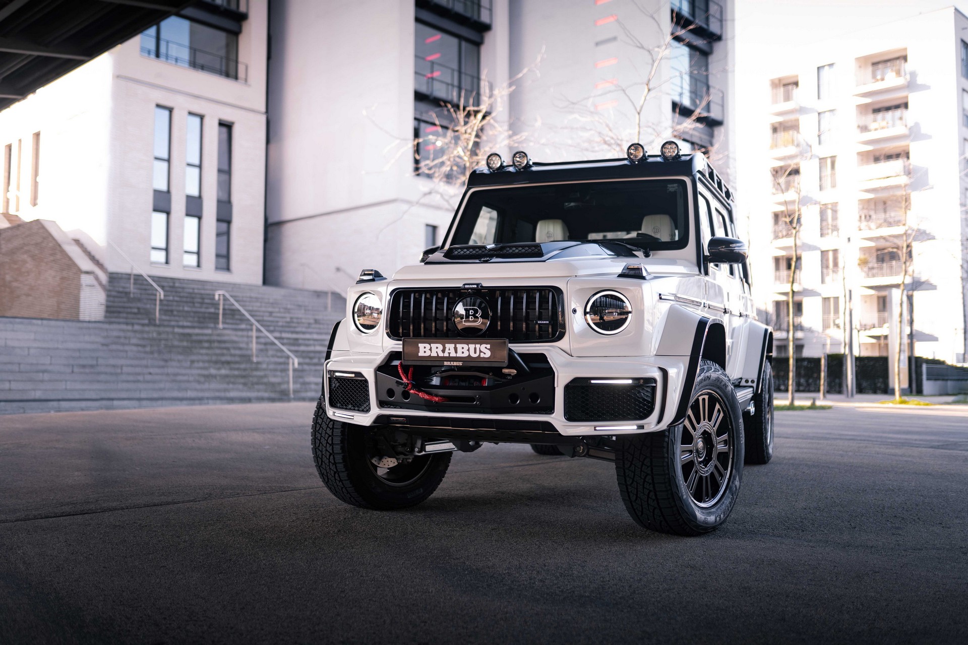 Brabus Creates Its Latest 800 XLP G-Class Adventure Dubbed ‘Superwhite’