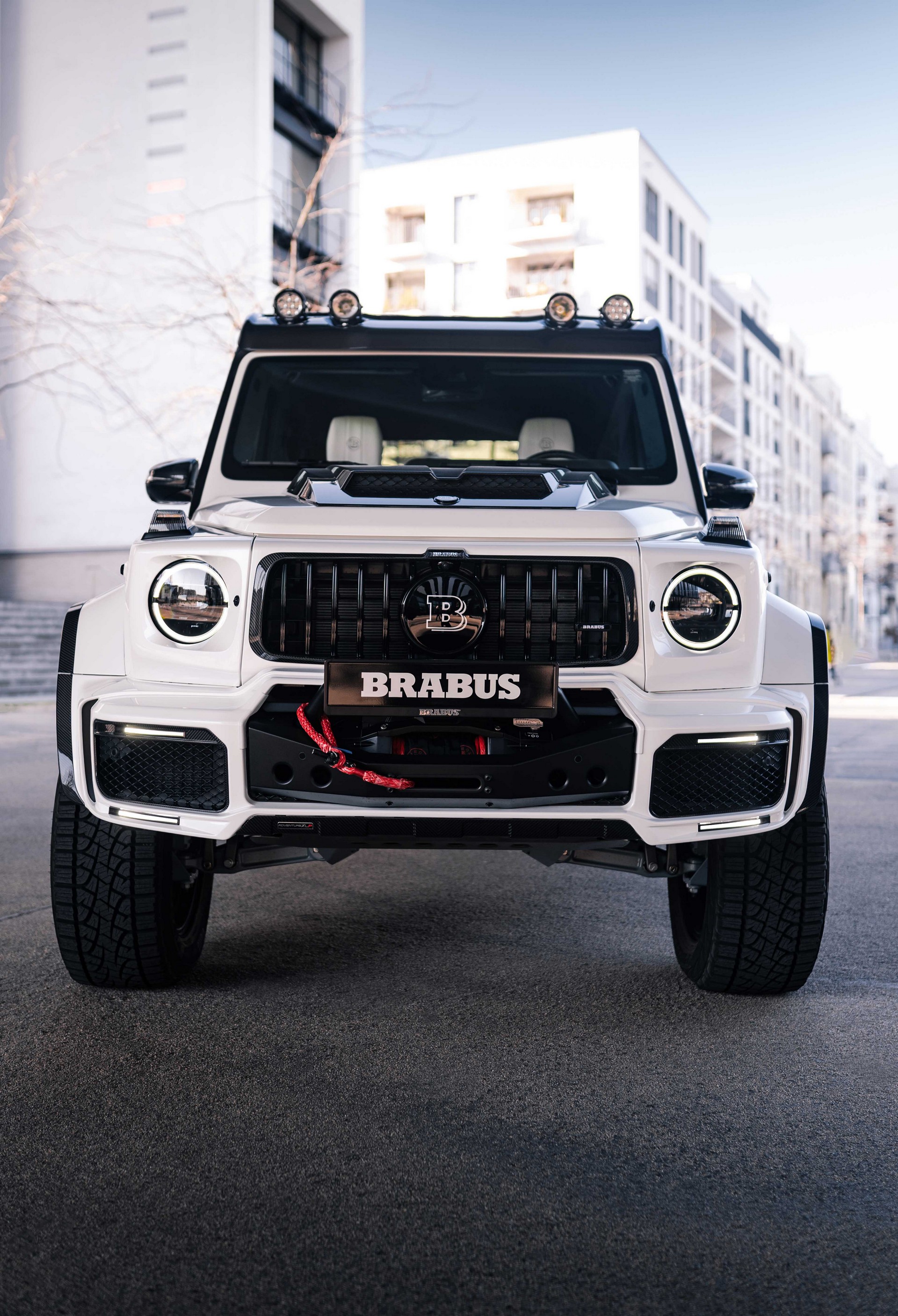 Brabus Creates Its Latest 800 XLP G-Class Adventure Dubbed ‘Superwhite’