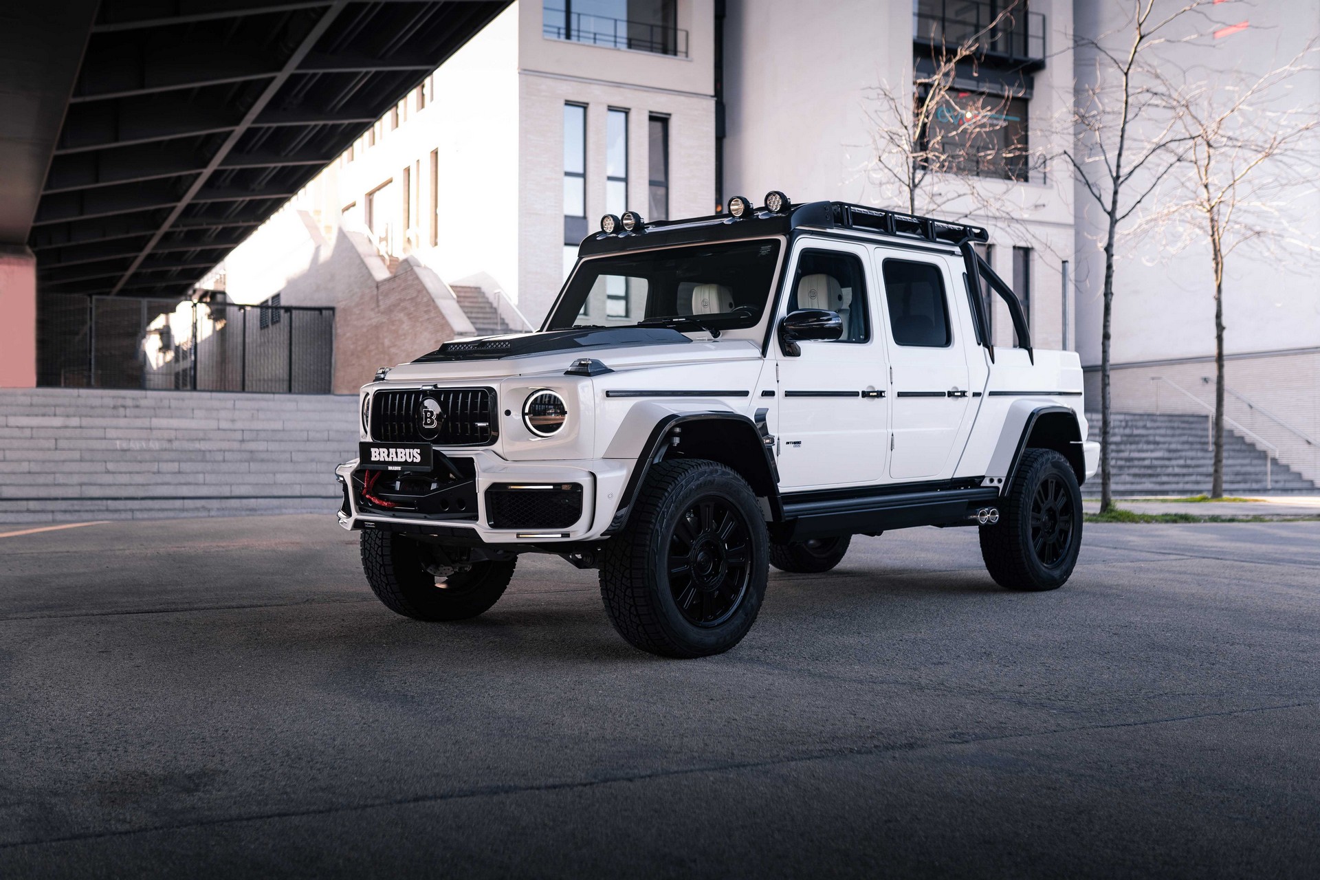Brabus Creates Its Latest 800 XLP G-Class Adventure Dubbed ‘Superwhite’