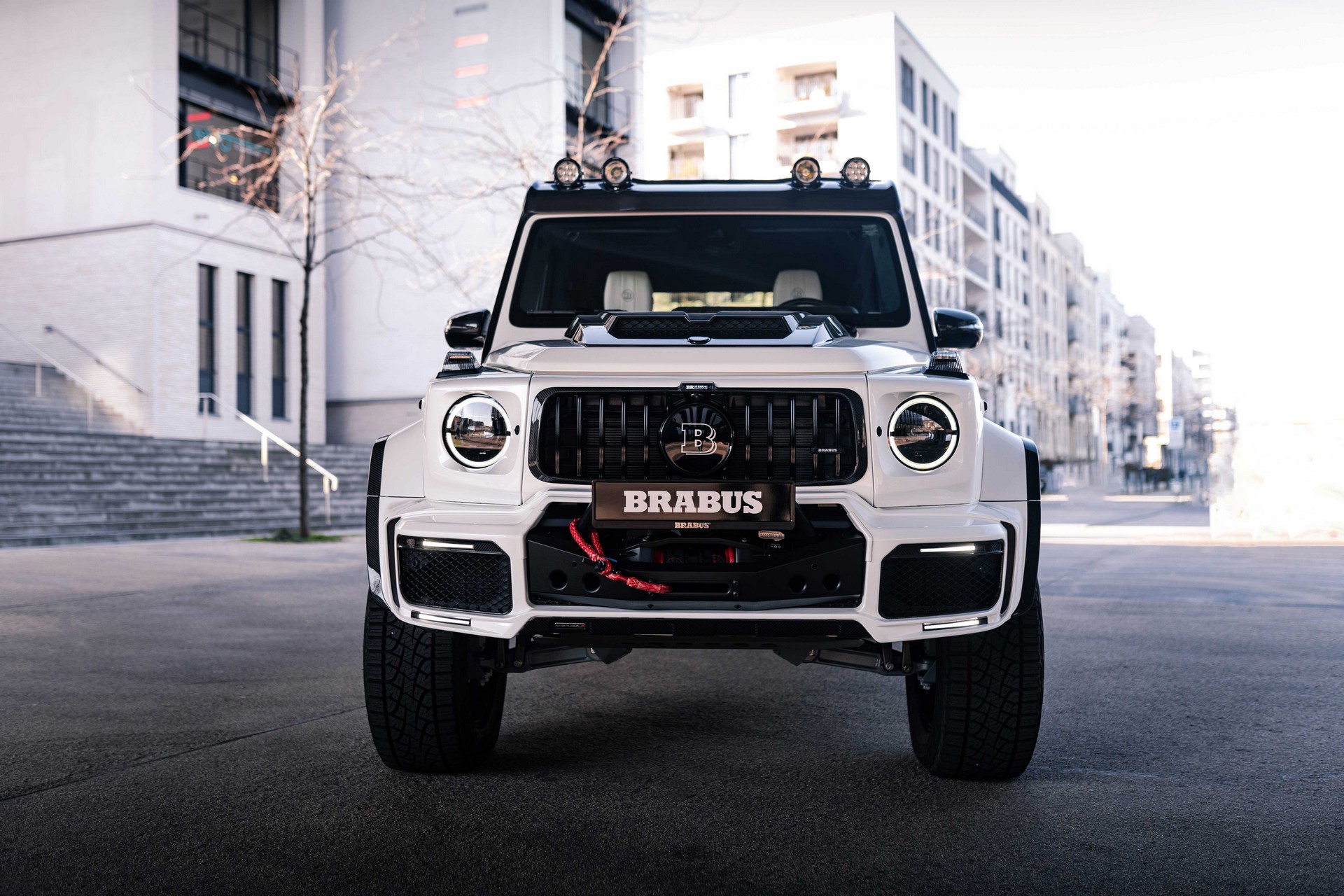 Brabus Creates Its Latest 800 XLP G-Class Adventure Dubbed ‘Superwhite’