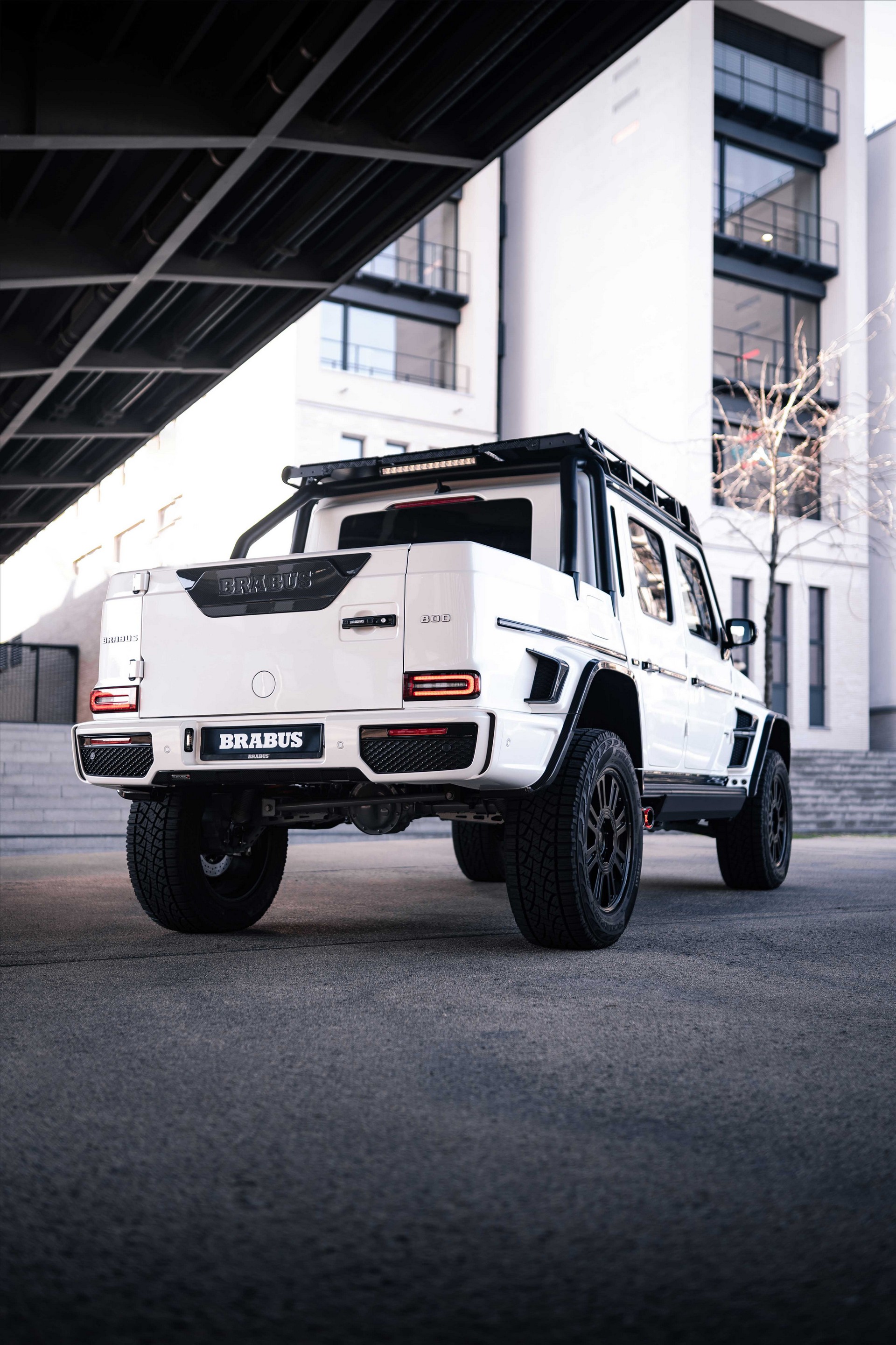 Brabus Creates Its Latest 800 XLP G-Class Adventure Dubbed ‘Superwhite’