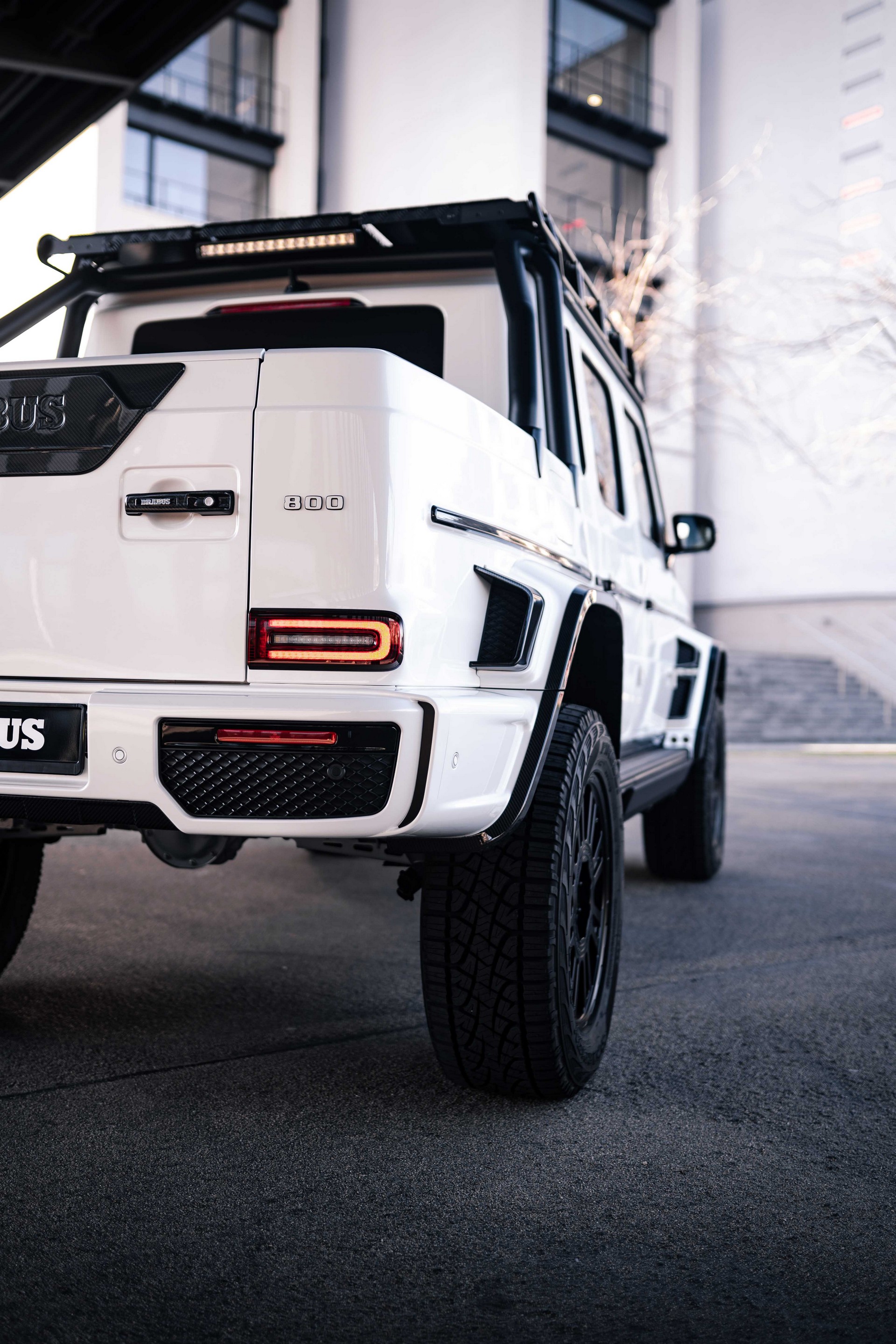 Brabus Creates Its Latest 800 XLP G-Class Adventure Dubbed ‘Superwhite’